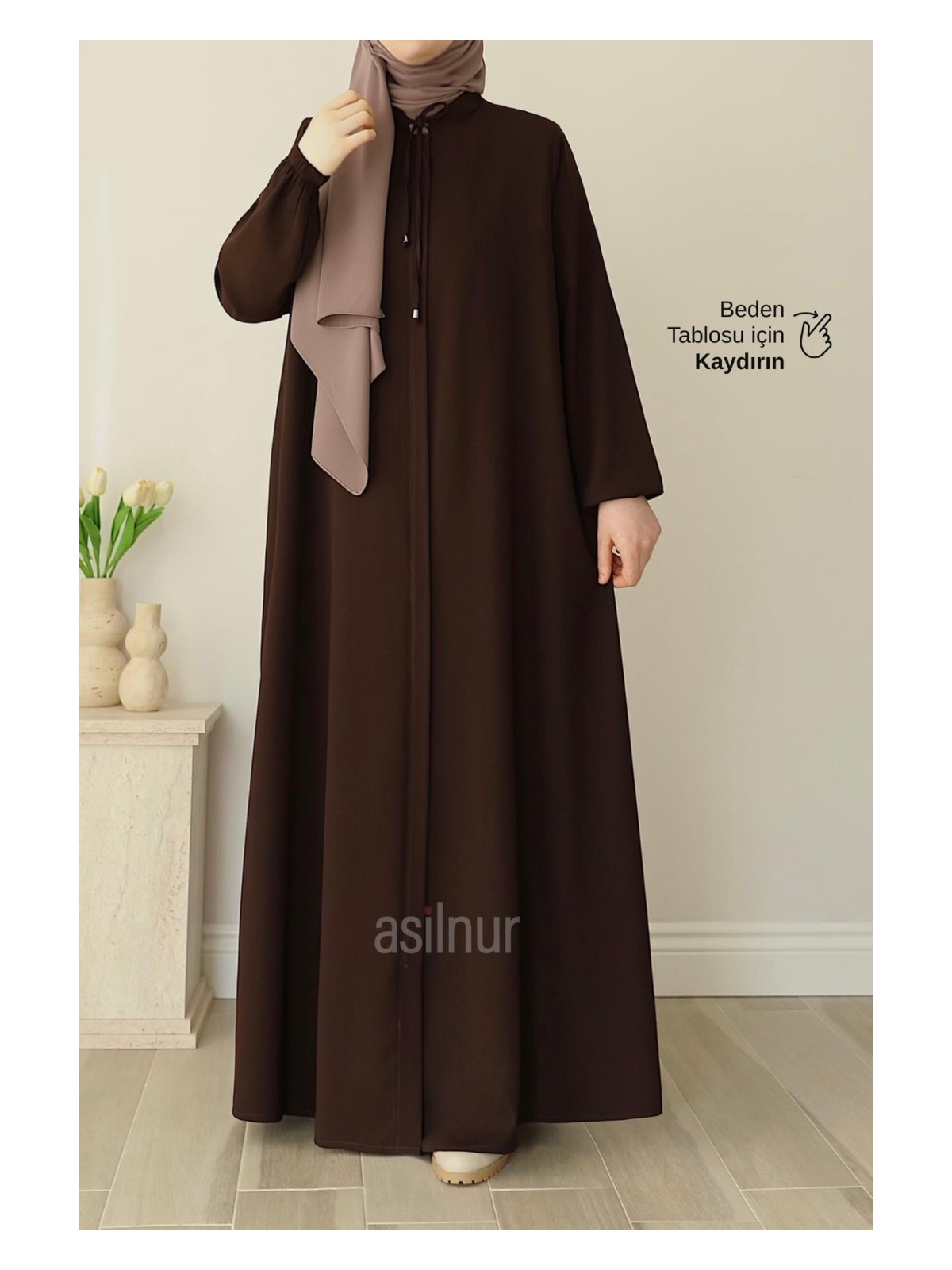 Asilnur Nesli Mevlana Ferace Siyah - Görsel 3