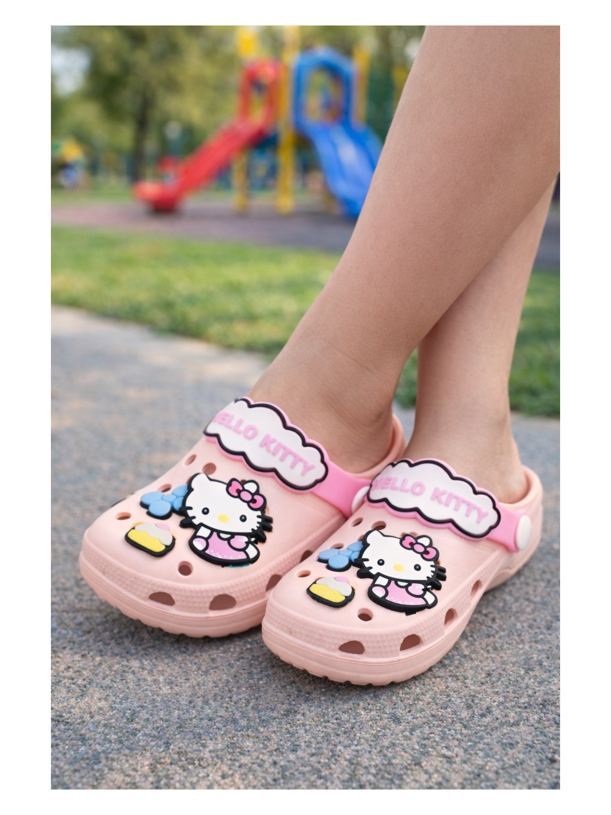 Minibonito Kız Çocuk Terlik Sandalet - Görsel 5