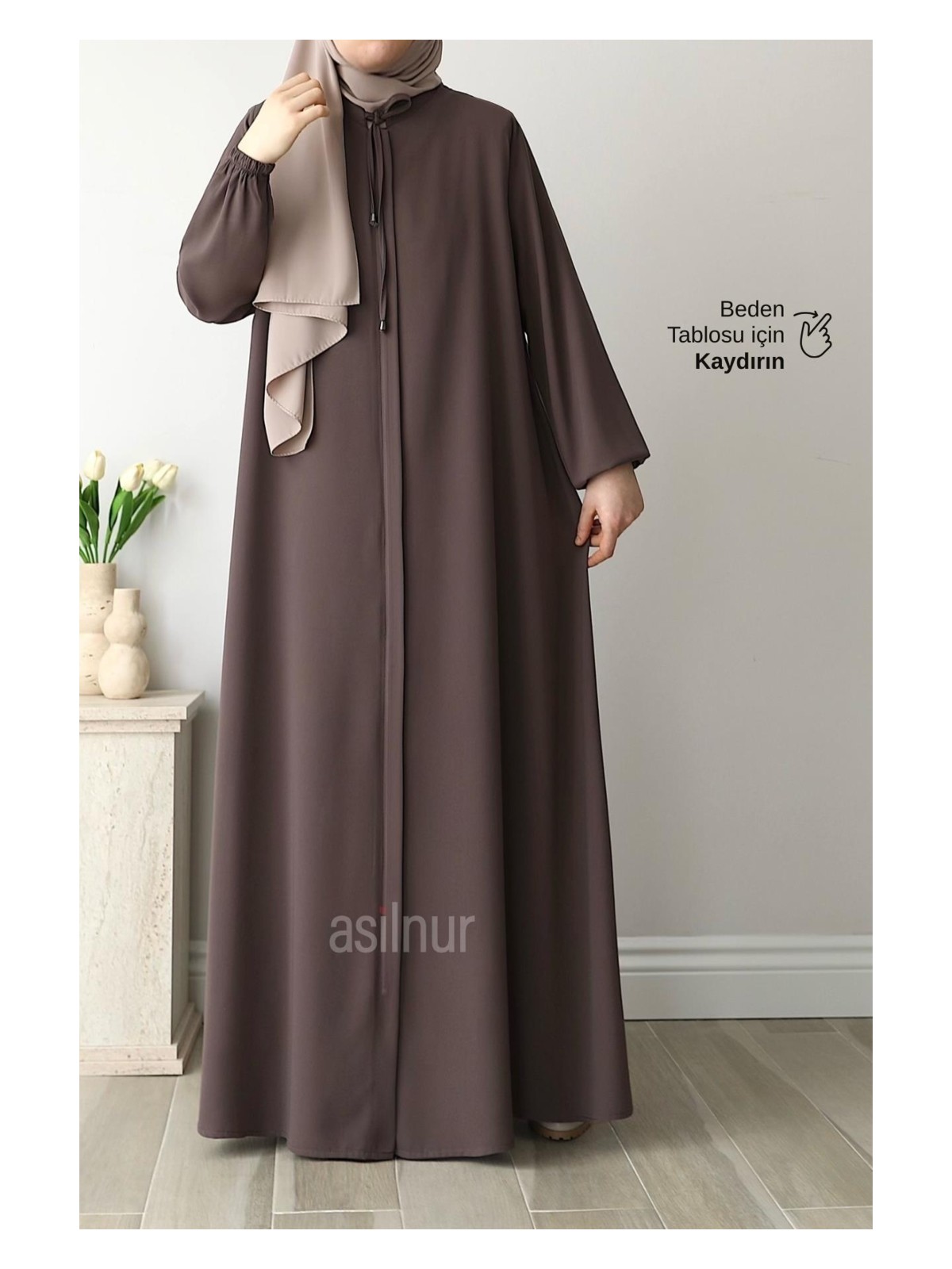 Asilnur Nesli Mevlana Ferace Siyah - Görsel 7