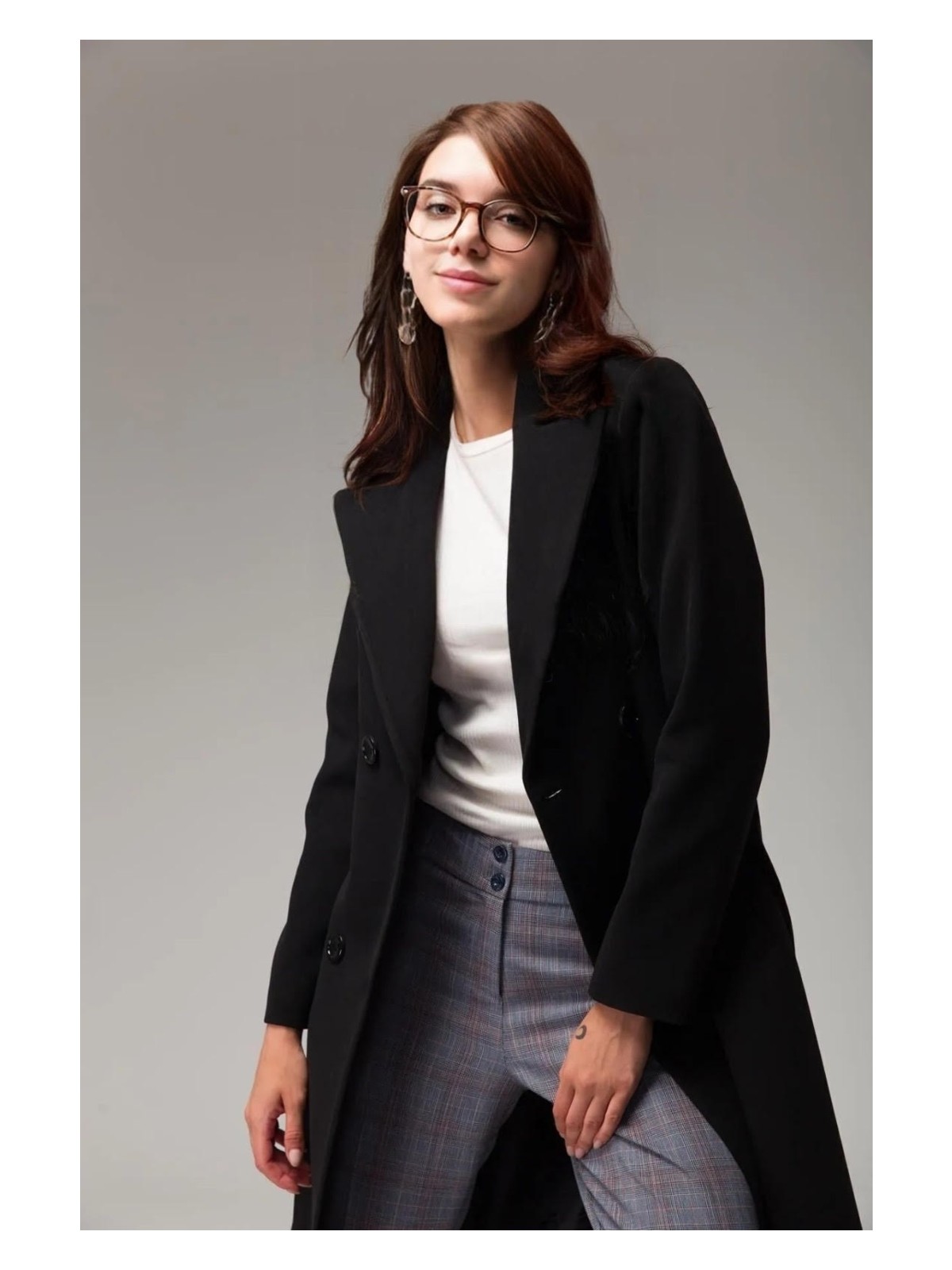 Barbora Kuşaklı Kadın Kaşmir Kaşe Kaban