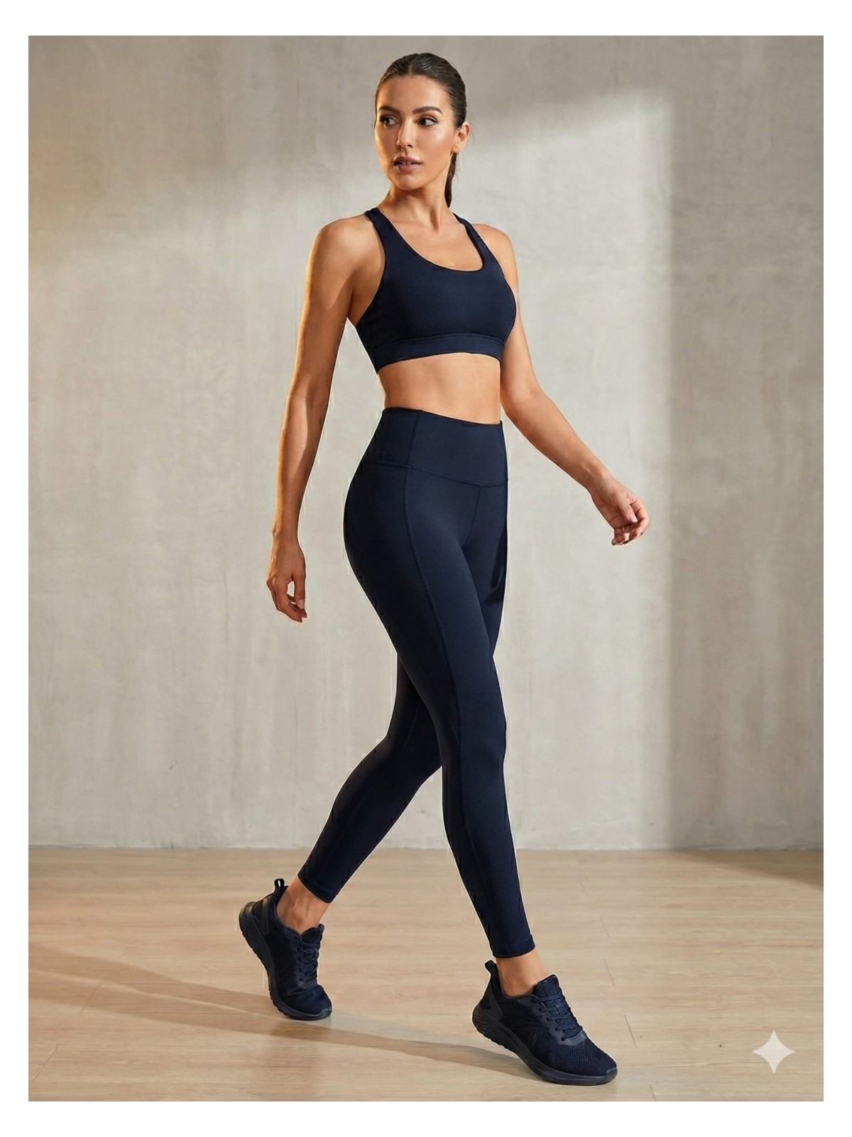 Beems Şardonlu Yüksek Bel Toparlayıcı Tayt - Görsel 5