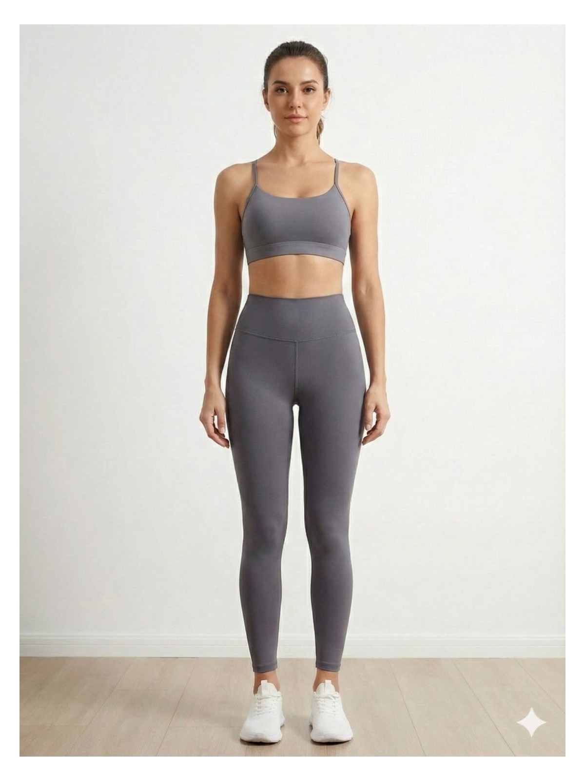 Beems Şardonlu Yüksek Bel Toparlayıcı Tayt - Görsel 4