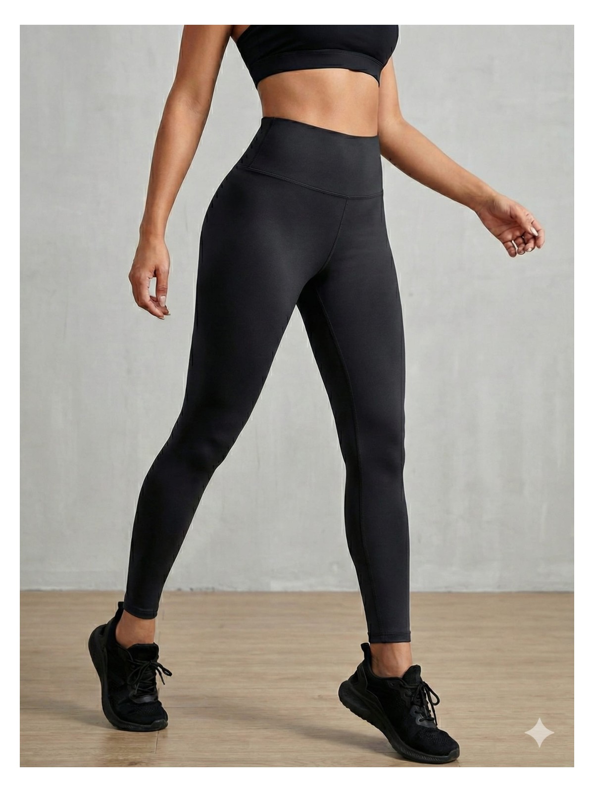 Beems Şardonlu Yüksek Bel Toparlayıcı Tayt - Görsel 3