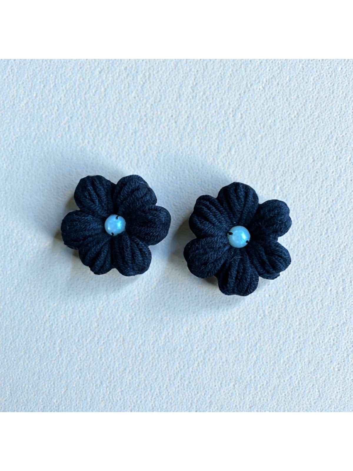 EGOMİ Papatya Örgü Saçsız Bebek Tokası