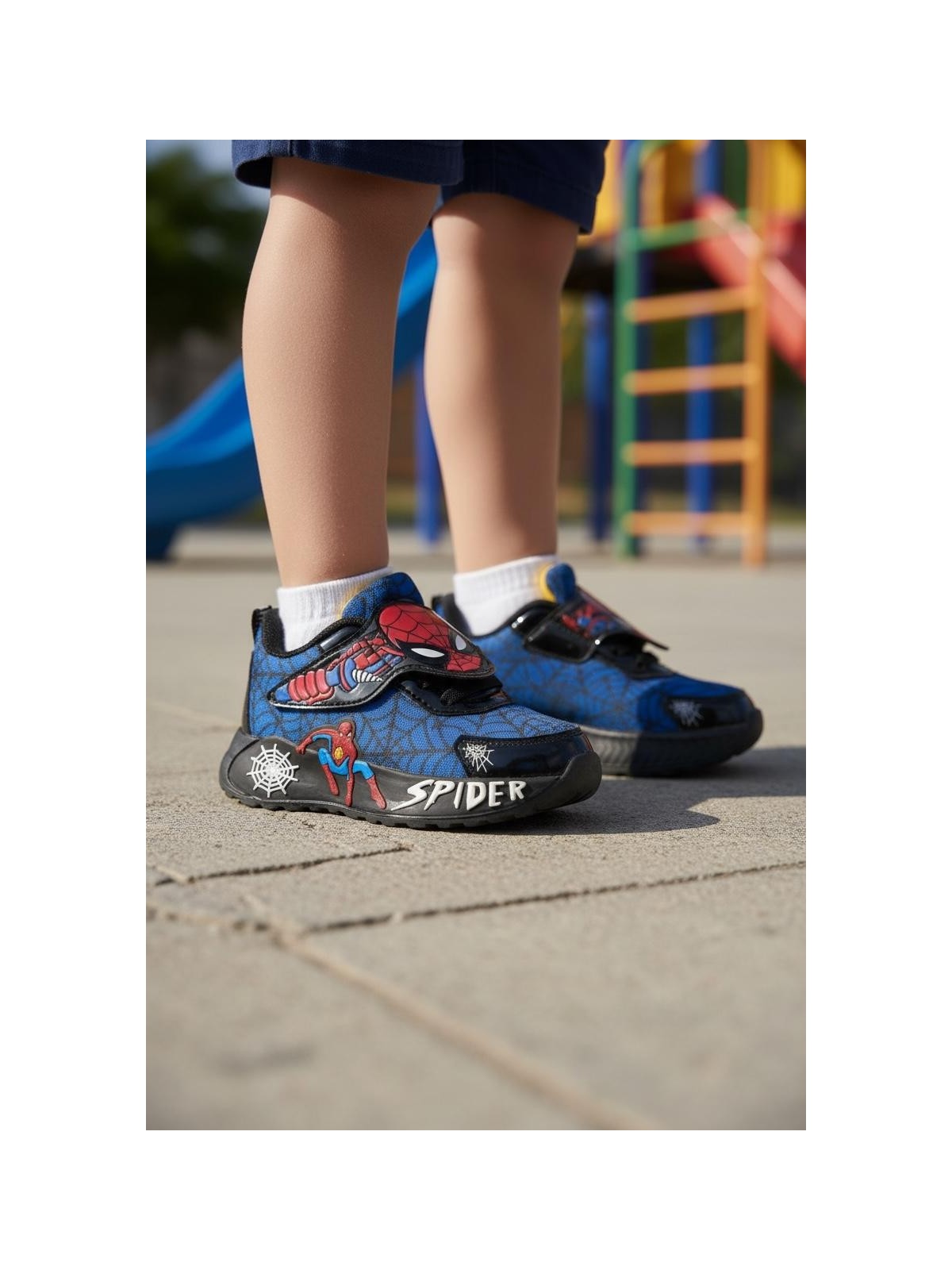 Spıderman 838 Erkek Çocuk Işıklı Sneaker - Görsel 4