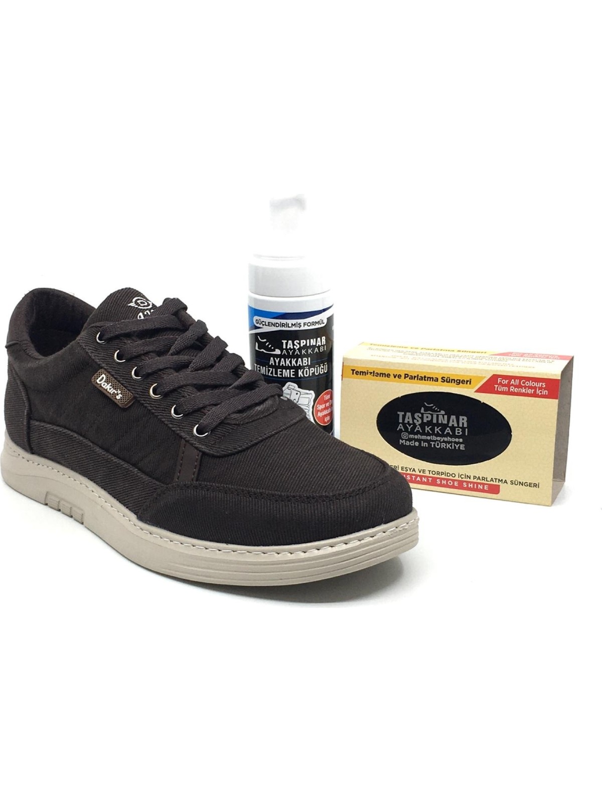 Dakır's Yazlık Erkek Keten Günlük Rahat Hafif Bağcıklı Spor Ayakkabı 40-44 - Görsel 10