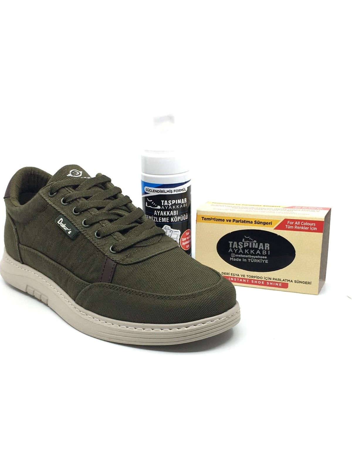 Dakır's Ortopedik Tabanlı Yazlık Erkek Keten Rahat Spor Ayakkabı Dikişli Taban - Görsel 9