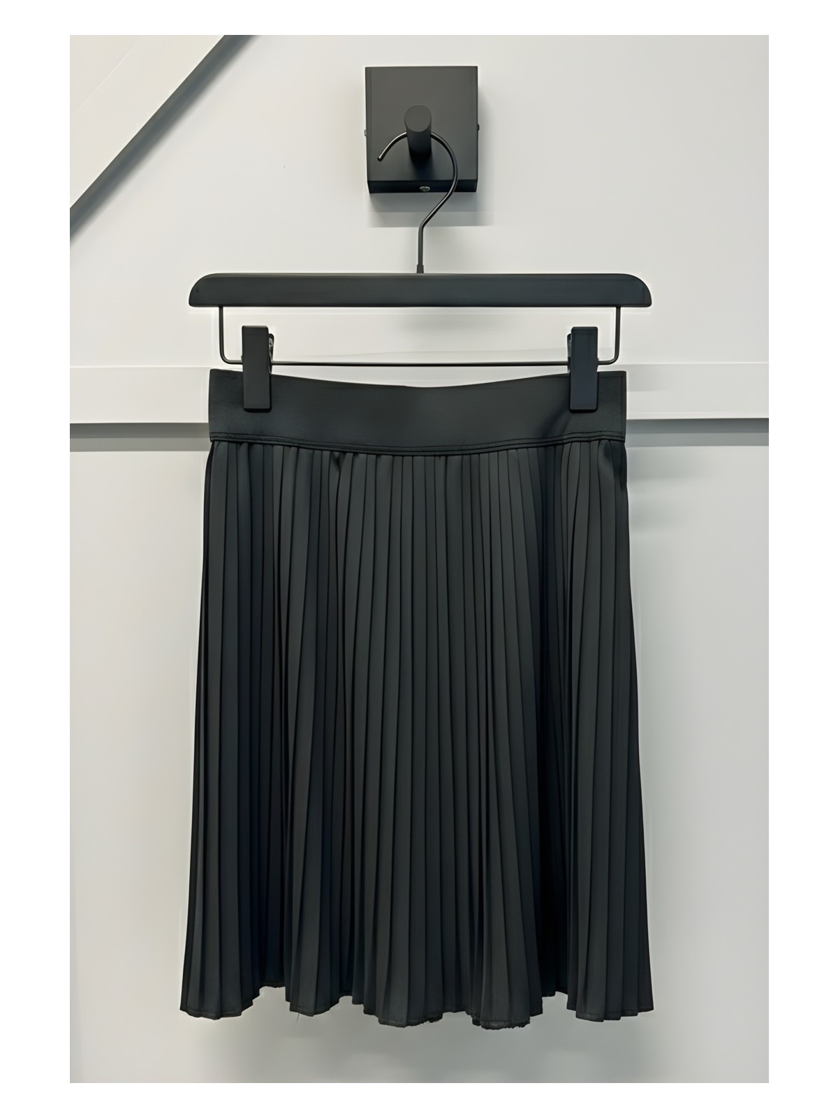 İmaj Butik Siyah Lastikli Tunik Içini Uzatan Etek Içlik