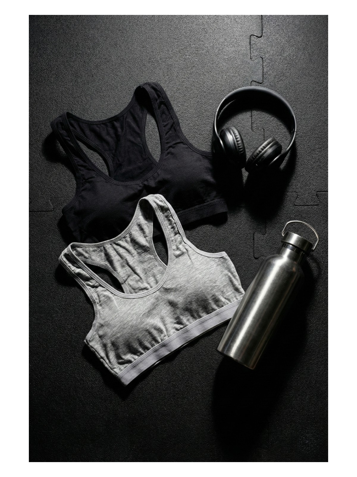 Underwear Bodyway 2'li Paket Pamuklu Pedli Sporcu Sütyeni & Bralet - Günlük Rahat Yüzücü Model Sporcu Atleti - Görsel 6