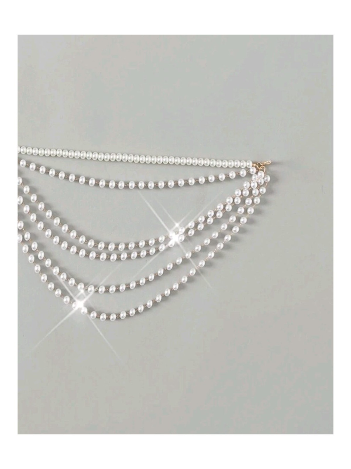 İlk El Grup Ieg™ Inci Şıklığıyla Plajlarda Parla – Ayarlanabilir Bikini Zincir Aksesuarı