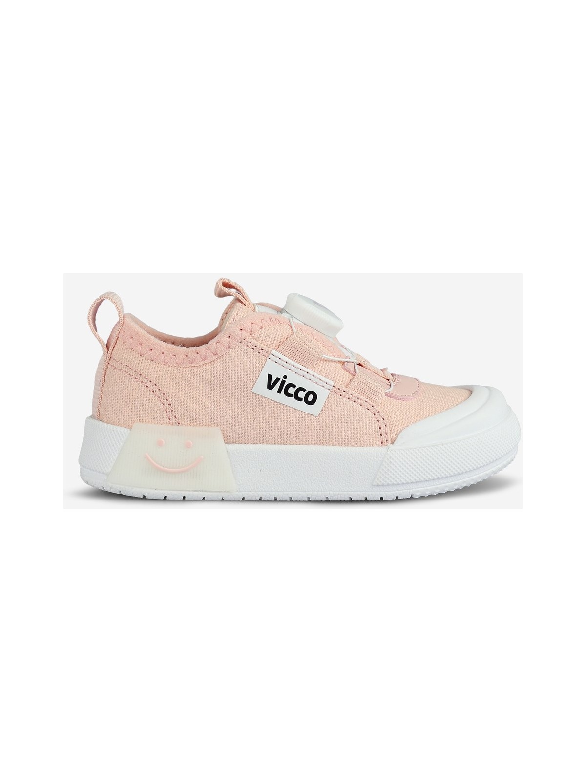 Vicco Unisex Işıklı Akıllı Bağcık Ortopedik Keten Kız Erkek Çocuk Spor Ayakkabı - Görsel 5