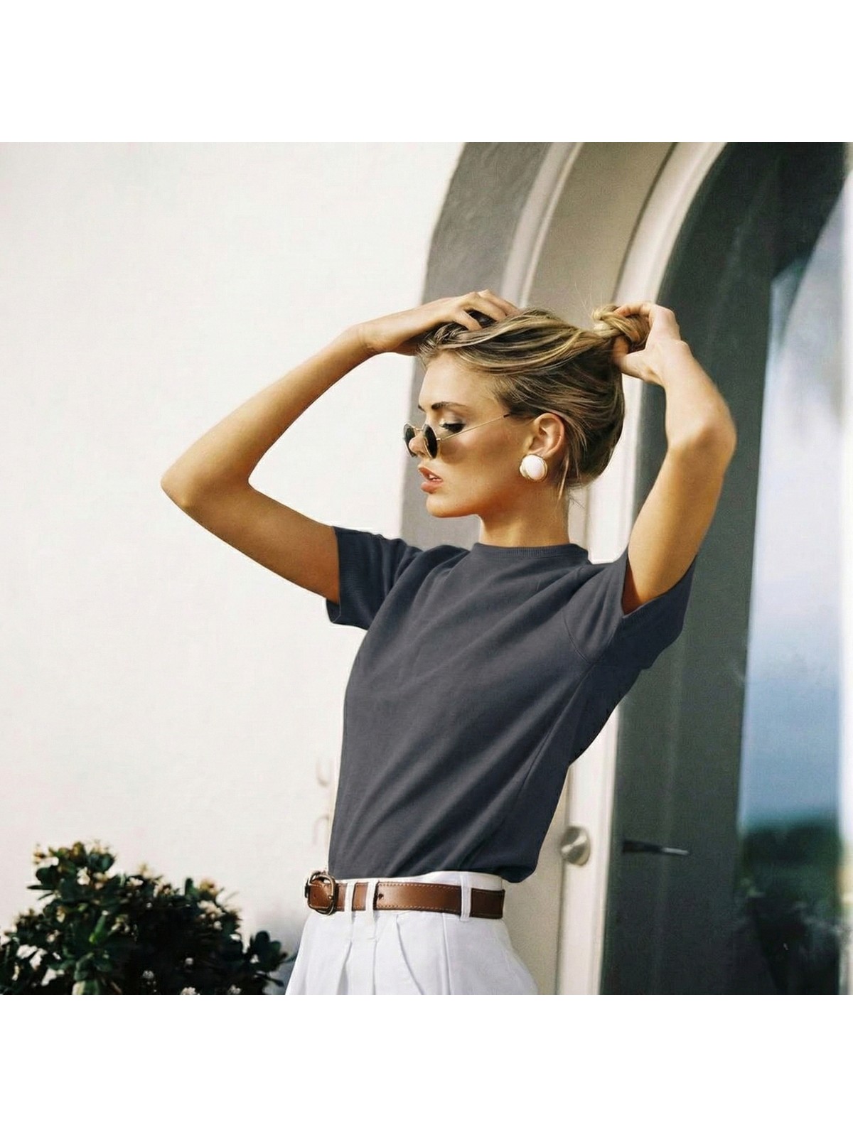 Maternel 4'lü Yumuşak Dokulu Emzirme Tişörtü - Görsel 6