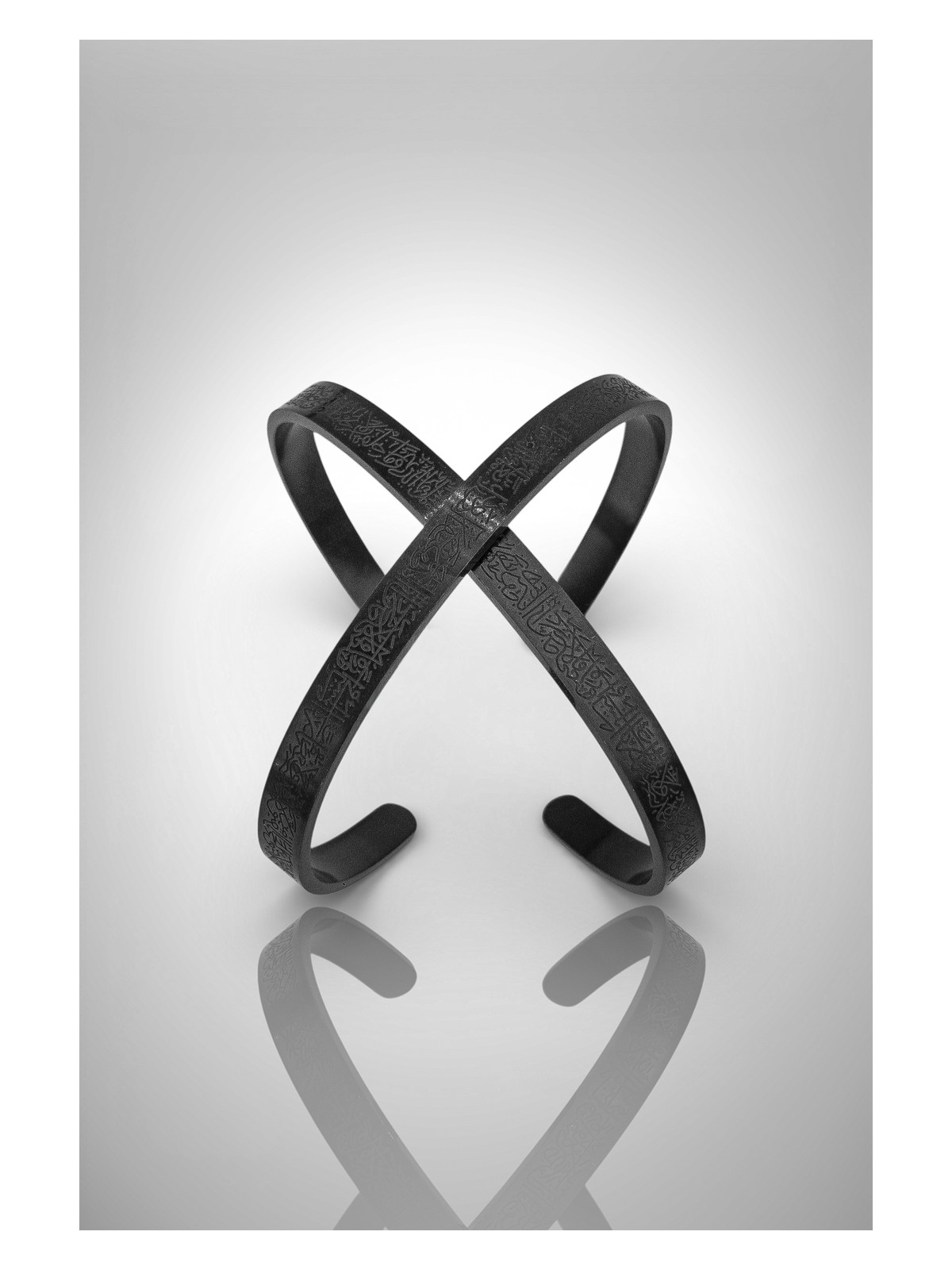 Stella Fortis Ayet-El Kürsi Bilekliği – Lazer Işlemeli, Altın/gümüş Renk, Ayarlanabilir Cuff - Görsel 5