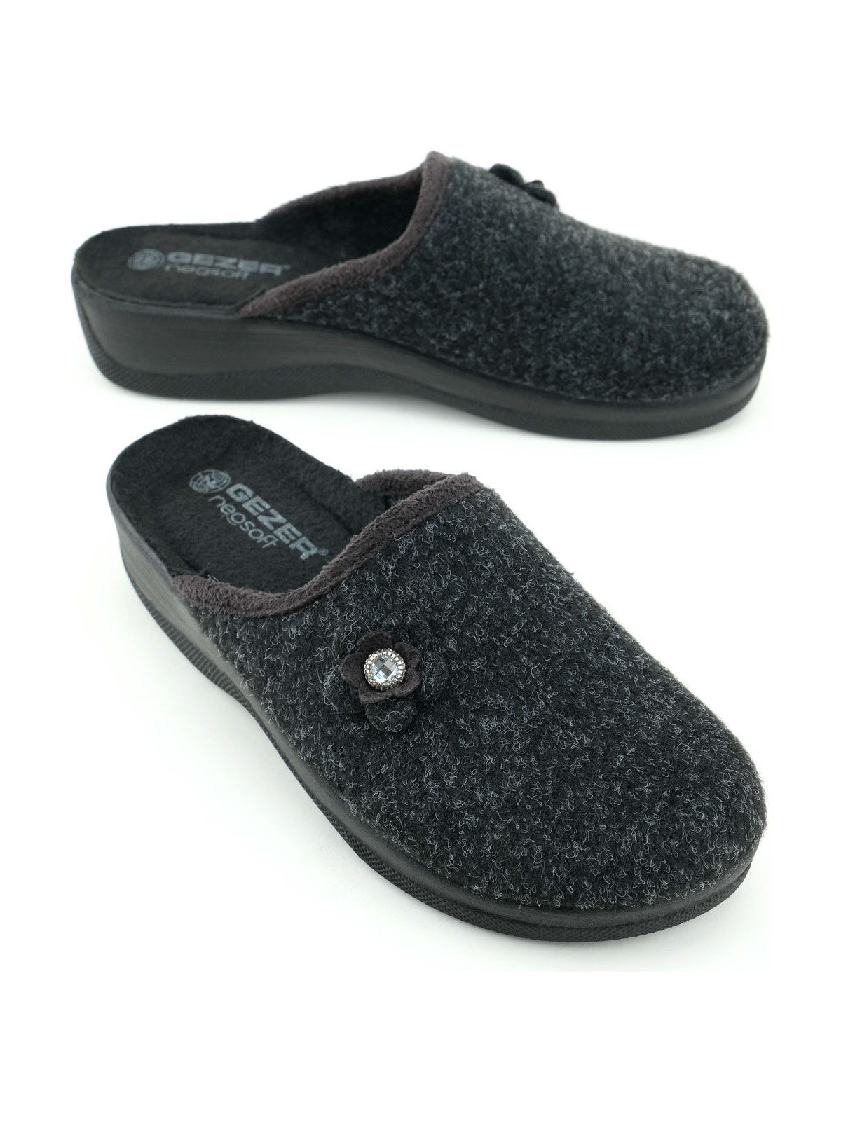 Gezer Kışlık Ev Bahçe Yüksek Topuk Kadın Terlik