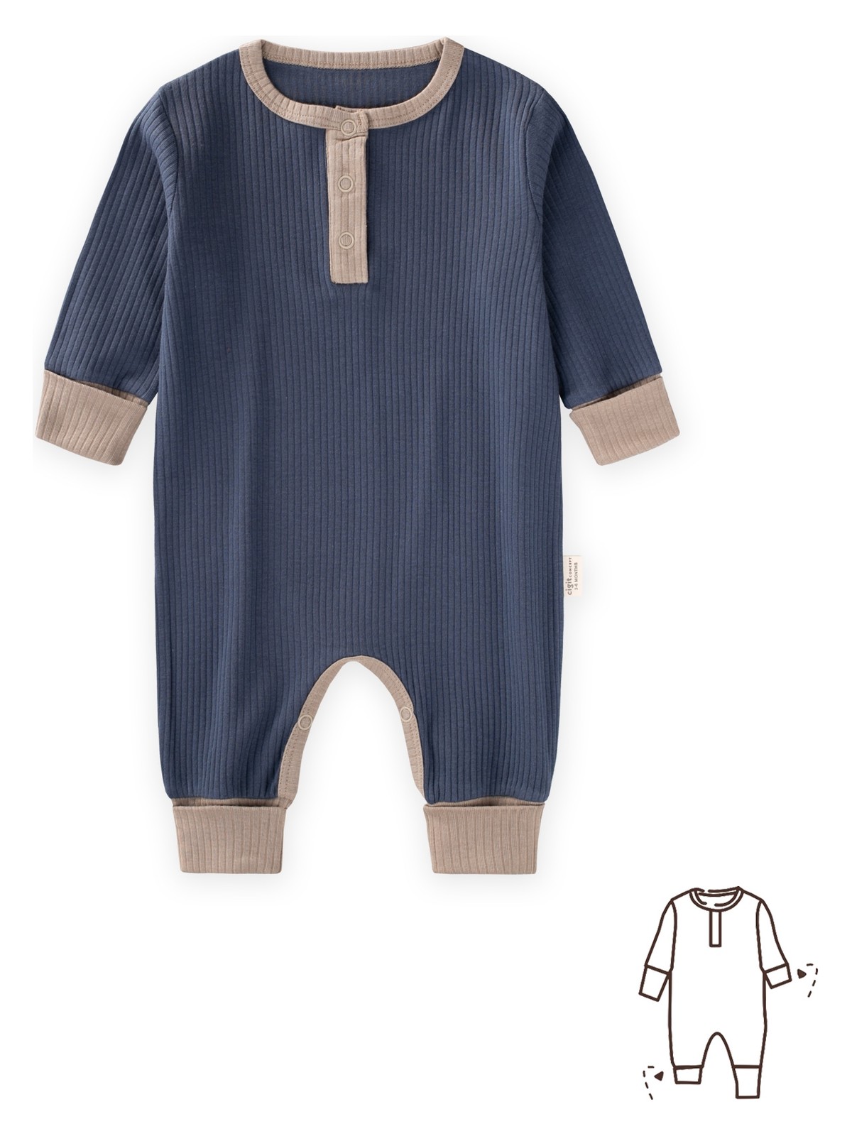 Cigit Uzayabilen Tulum 0-2 Yaş Lacivert