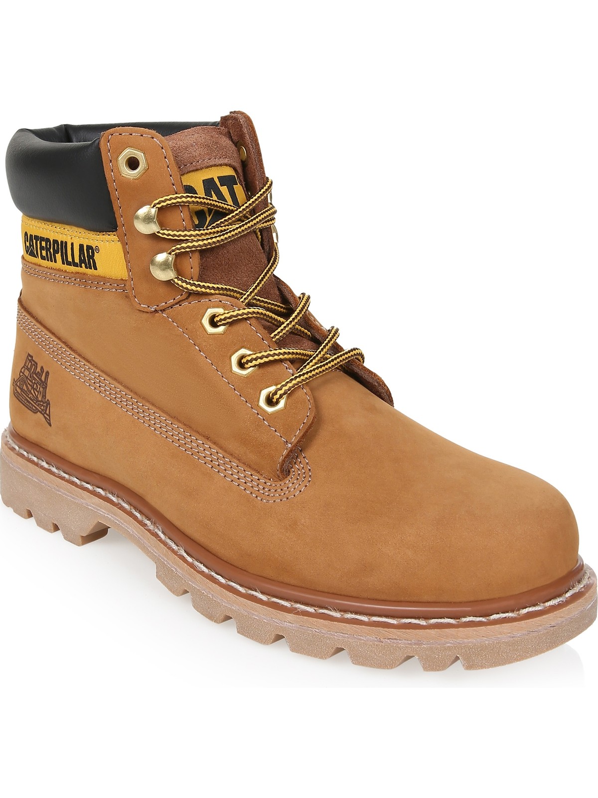 Caterpillar CAT Sundance Nubuk Deri Tarçın Unisex Bot Postal Ayakkabı