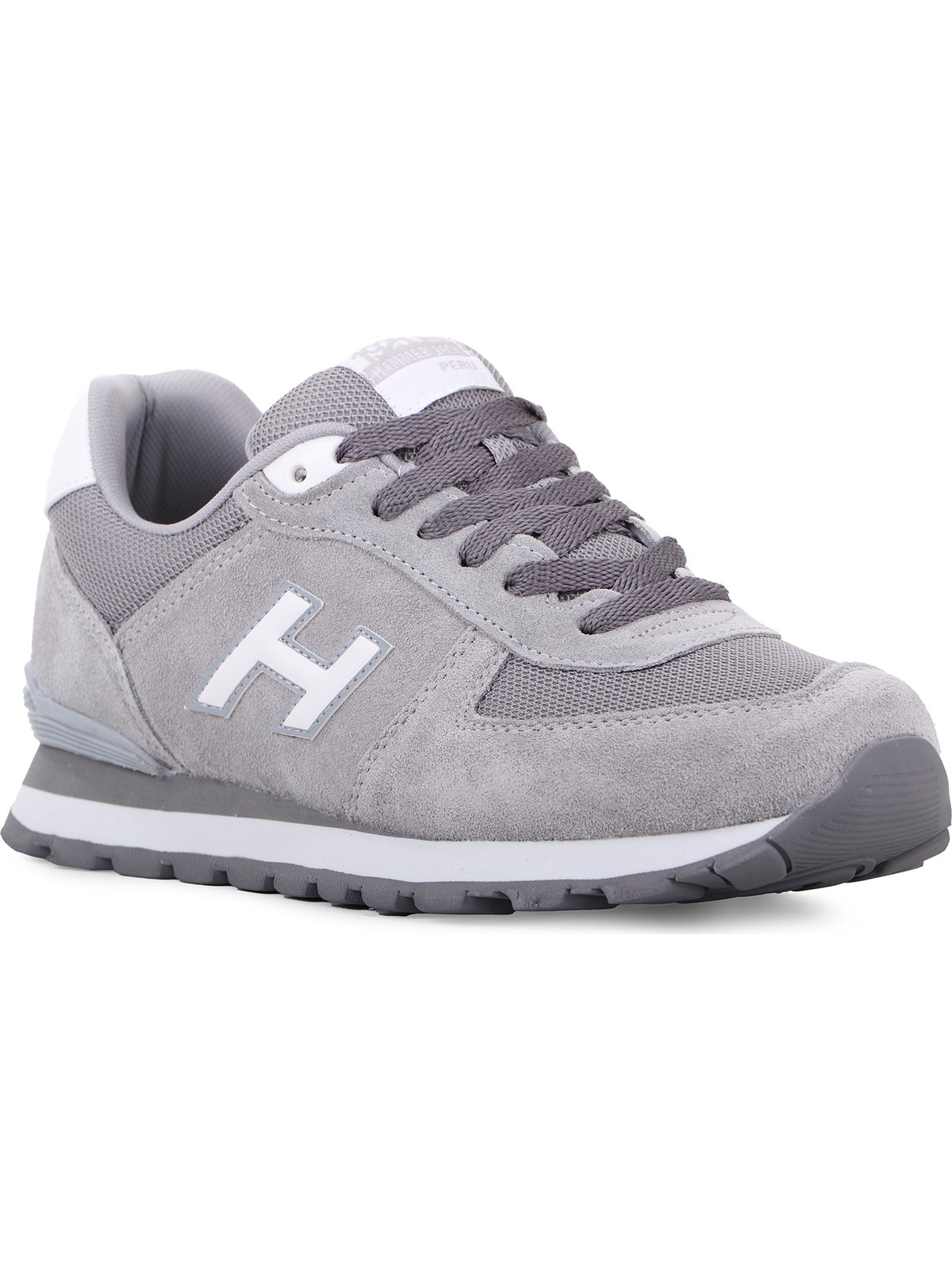 Hammer Jack Peru Hakiki Deri Ciment-Beyaz Erkek Spor Ayakkabı