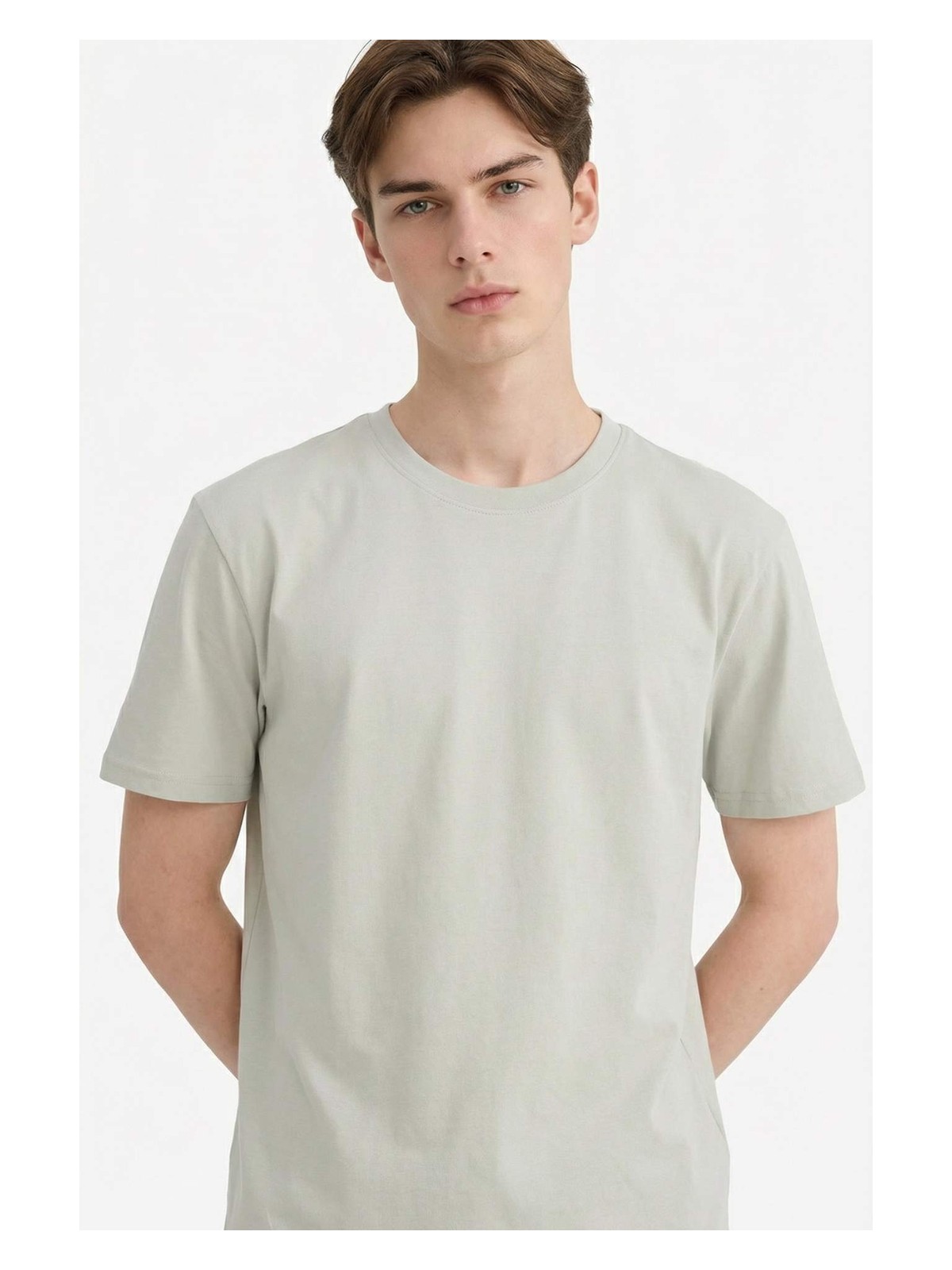DeFacto New Regular Fit %100 Pamuk Basic Tişört V7699AZ26SP