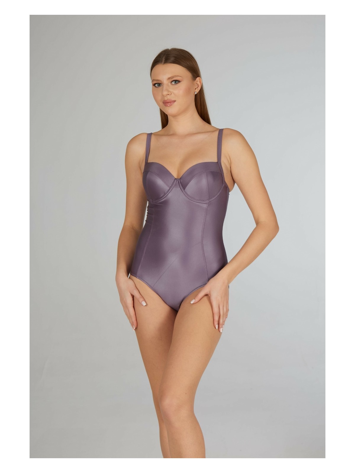 Estiva Kadın Lila Concept Tek Parça Mayo