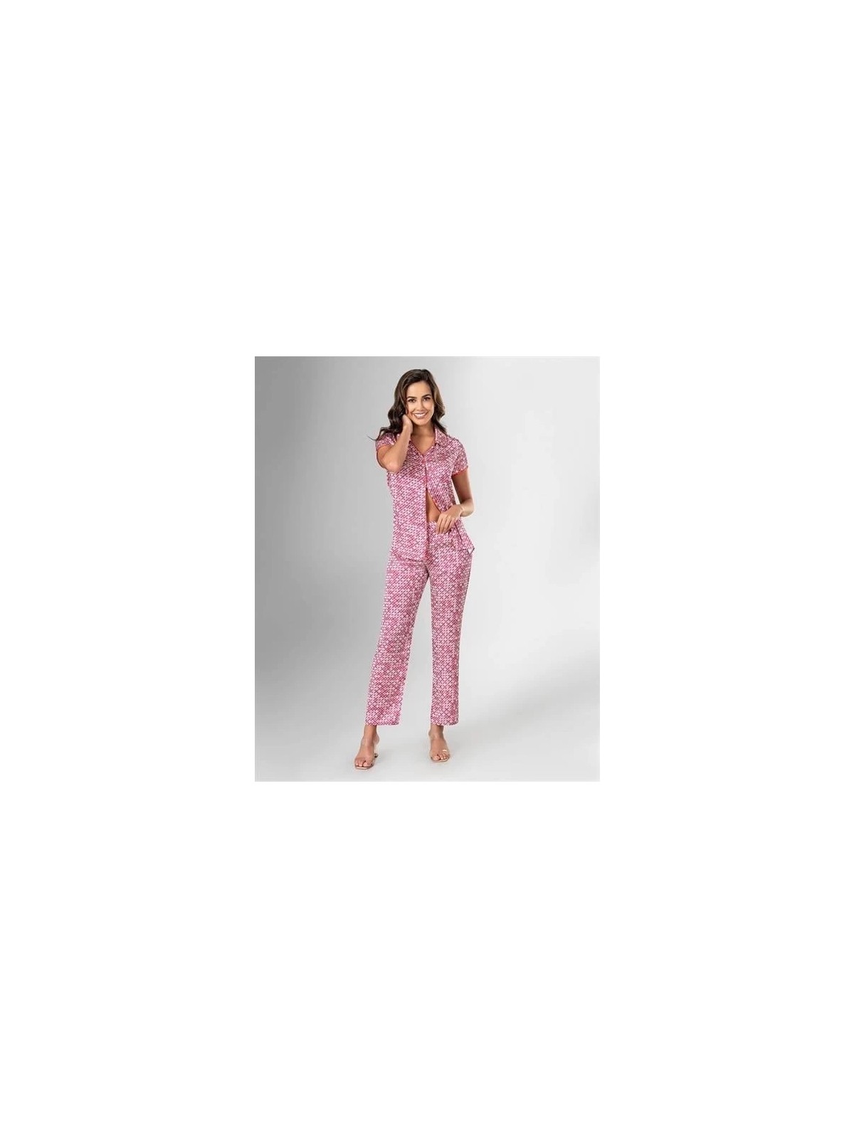 Herşeytrend 2li Saten Pijama Takımı