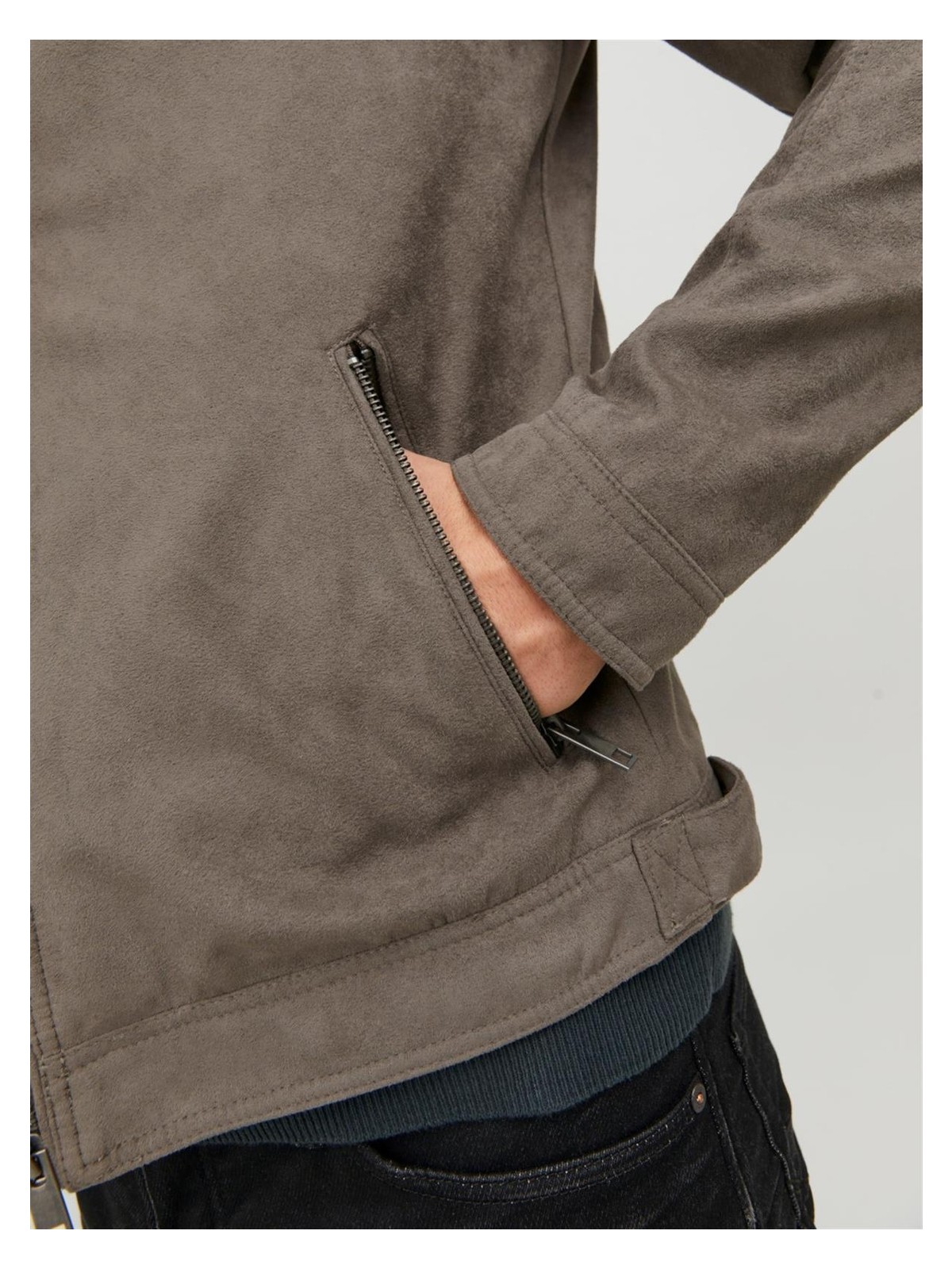 Jack & Jones Açık Kahverengi Erkek Pu Deri Ceket 12147218 görsel 5