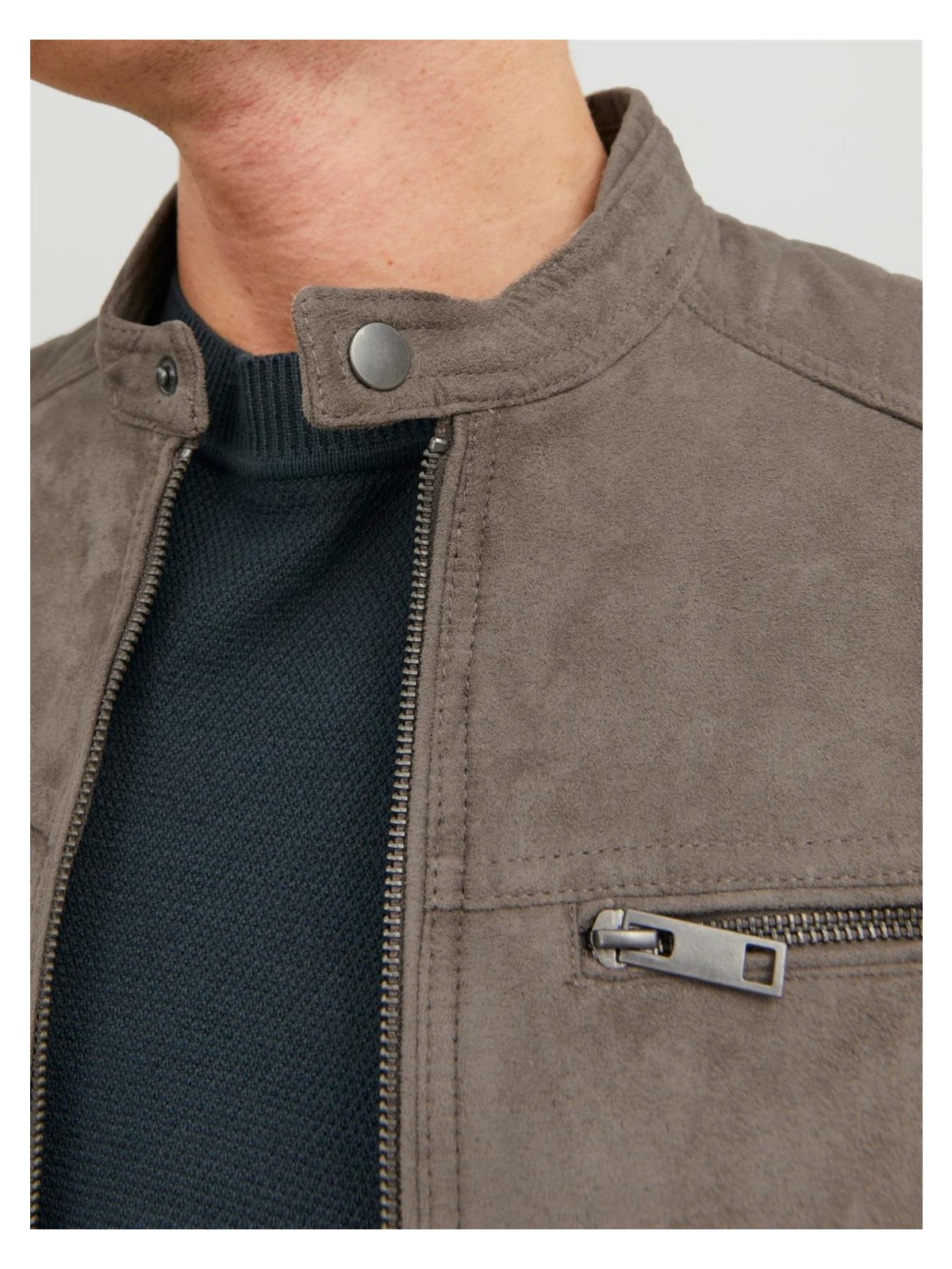 Jack & Jones Açık Kahverengi Erkek Pu Deri Ceket 12147218 görsel 6