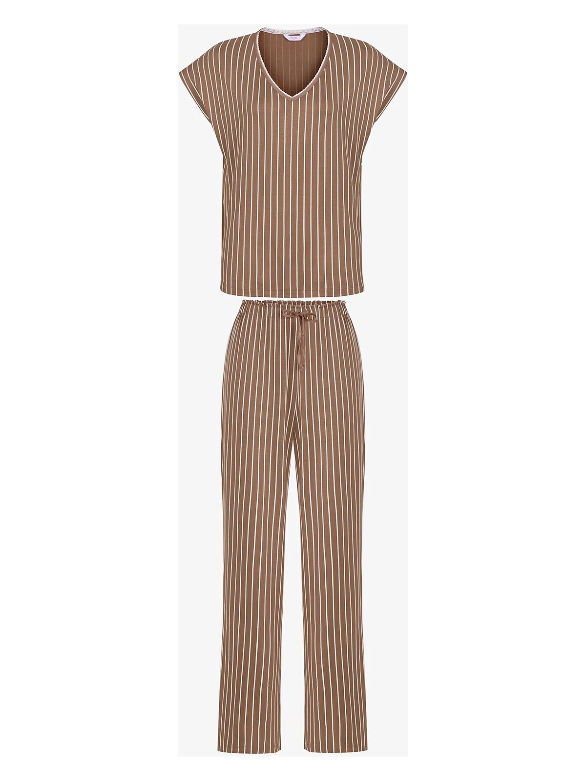 Penti Açık Kahverengi Hera Pantolon Pijama Takımı