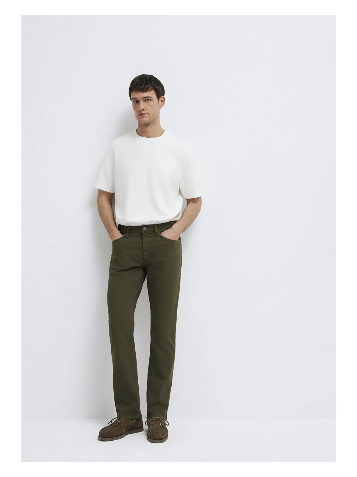 Mavi Martin Yeşil Gabardin Pantolon 00378A3057