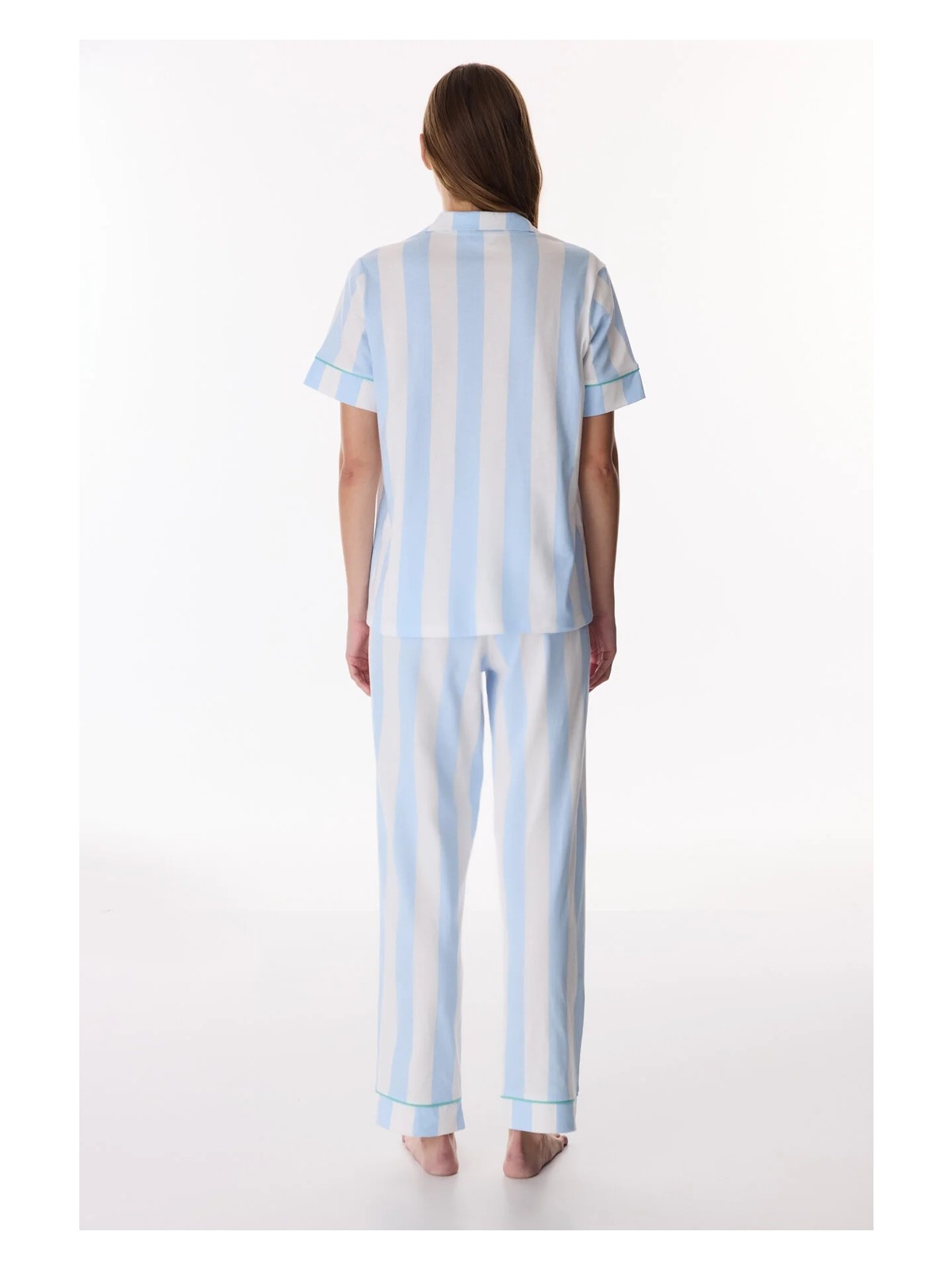 Penti Açık Mavi Dreamy Mood Gömlek Pantolon Pijama Takımı