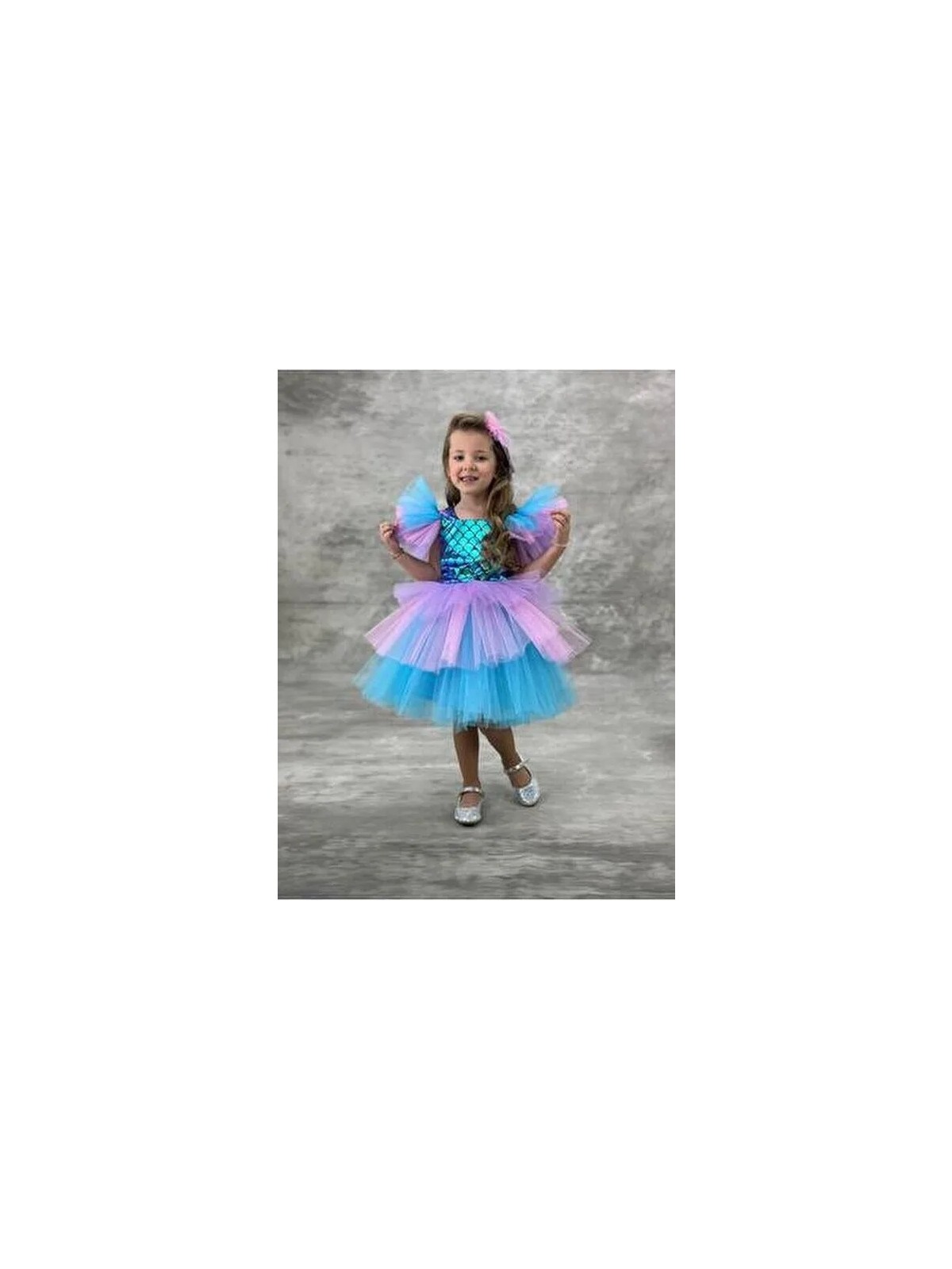 Butik Slim Silüetli Butik Tütü Etekli Deniz Kızı Elbisesi 2406 Yaz Partisi Için Trend Tasarım