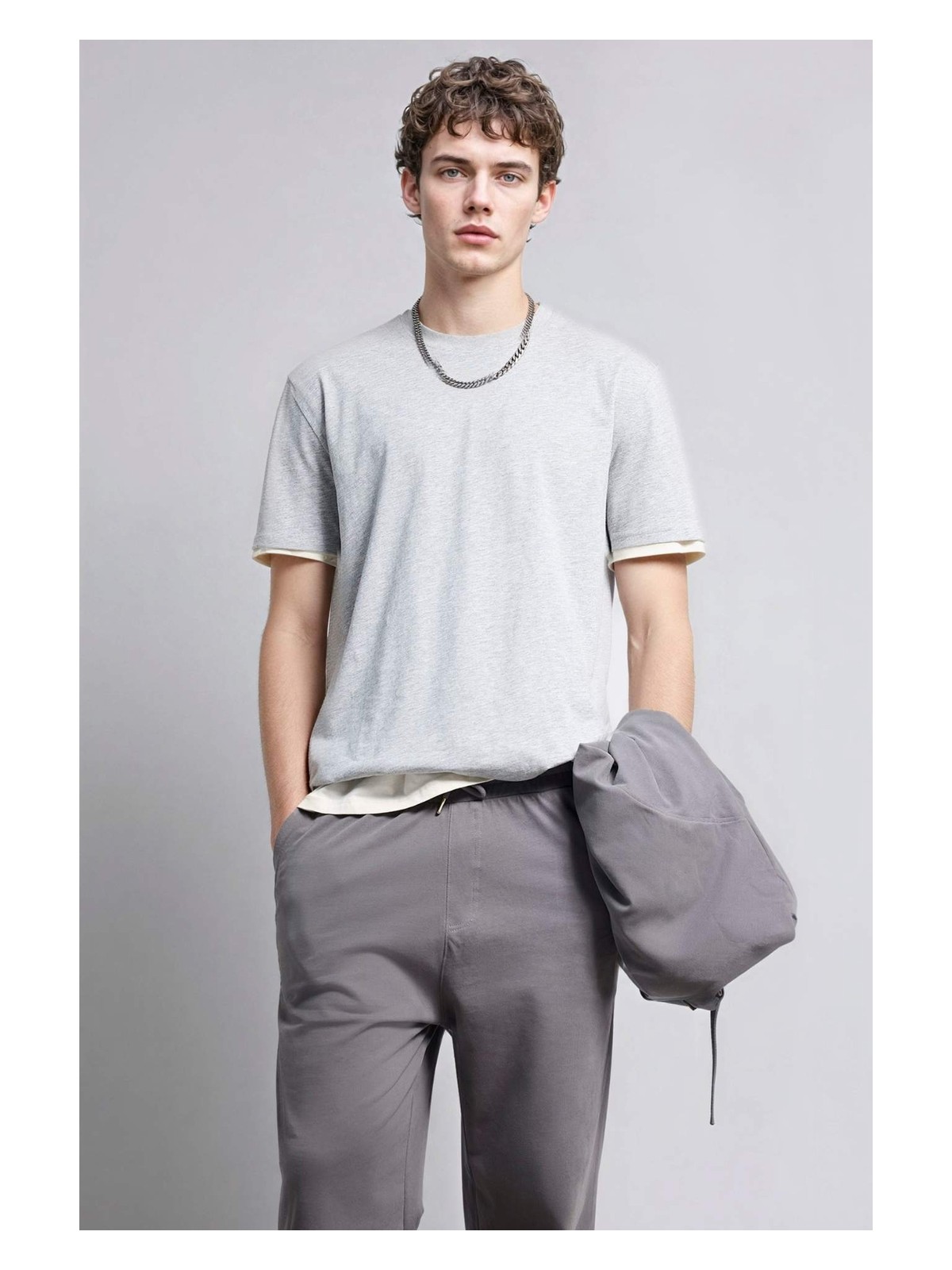 DeFacto %100 Pamuk Basic Tişört V7699AZ26SP - Görsel 6