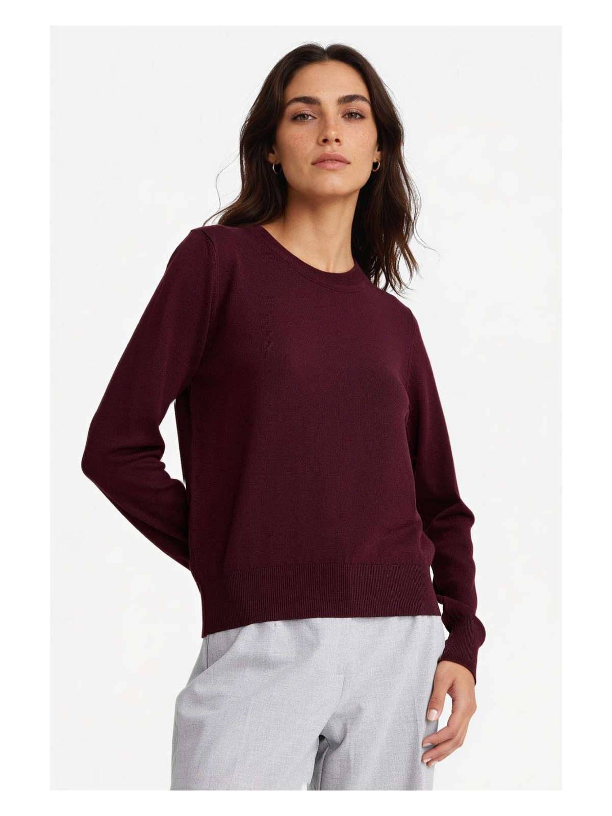 DeFacto Regular Fit Bisiklet Yaka Triko Kazak E7889AX25WN