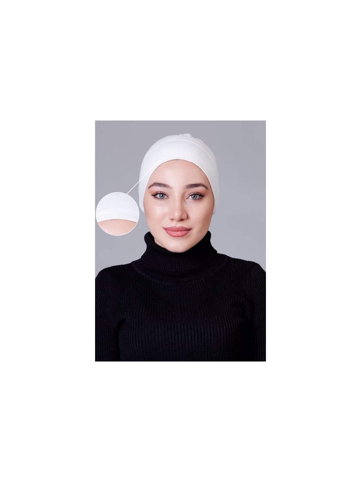 Nanak Siyah Likralı Kaymayan Bone Kadınlar İçin Yumuşak Dokulu Rahat Kullanım - Görsel 8