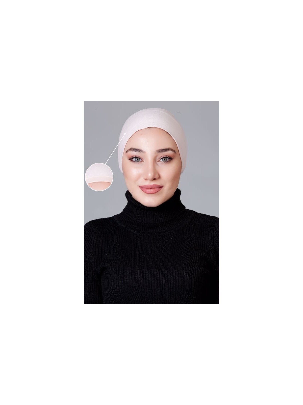 Nanak Koyu Gri Penye Kaymayan Bone - Görsel 6