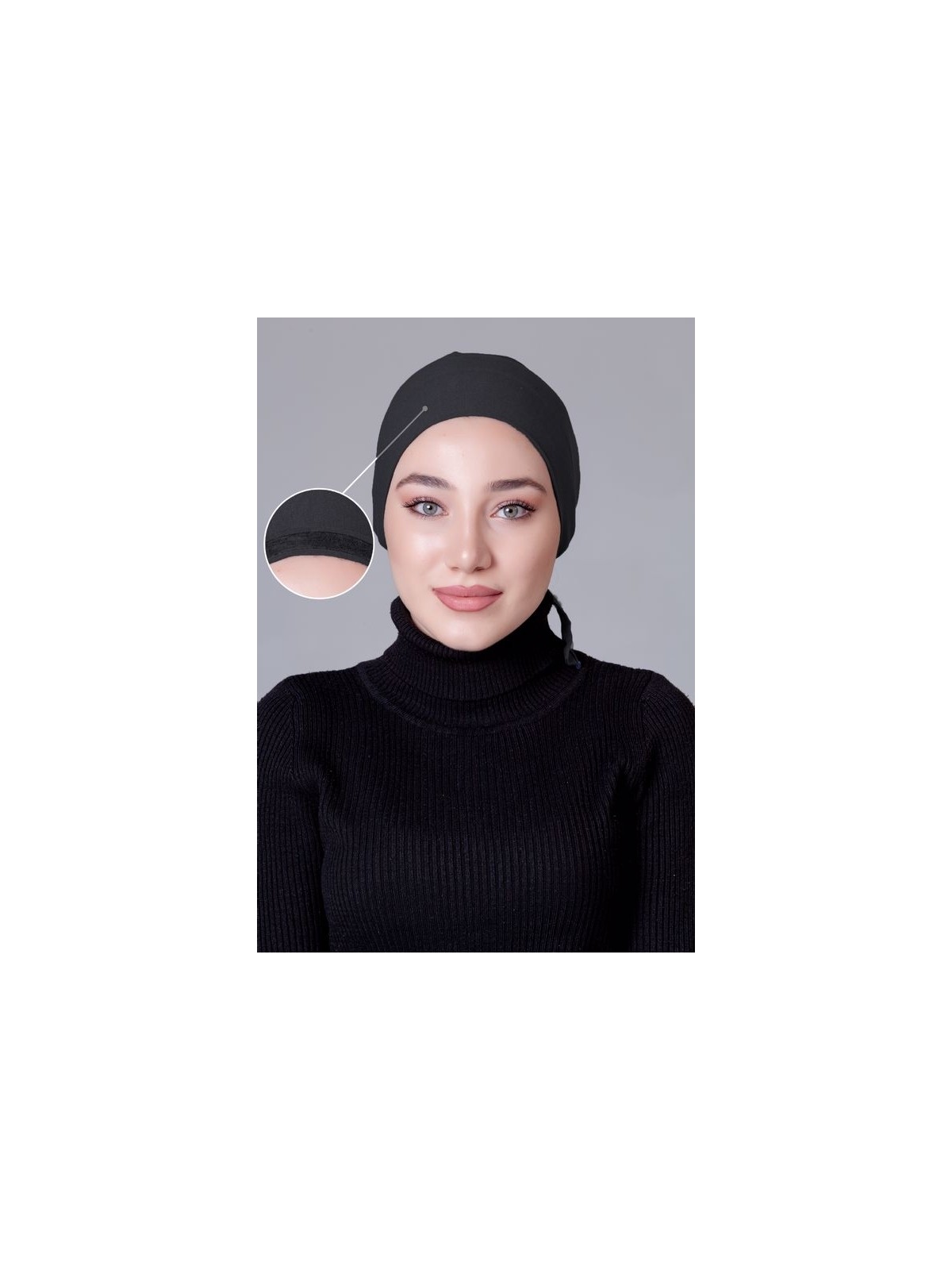 Nanak Koyu Gri Penye Kaymayan Bone