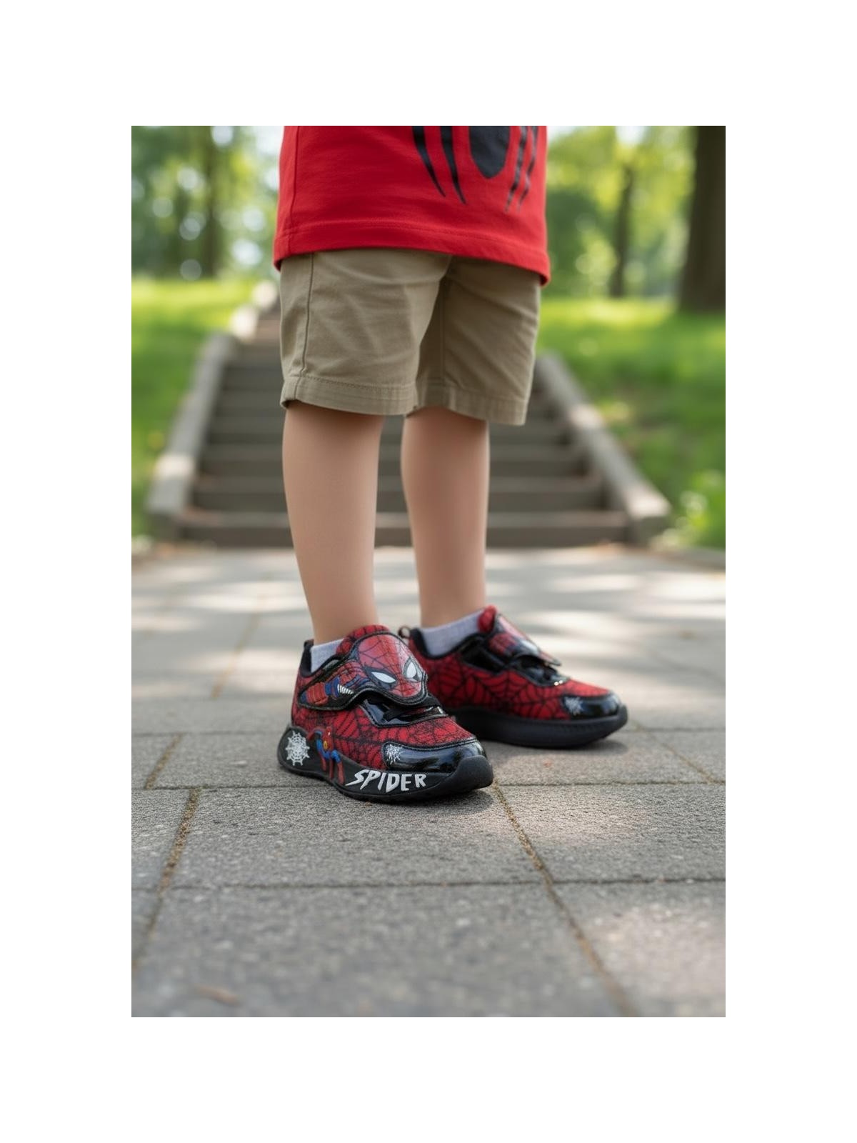 Spıderman 838 Erkek Çocuk Işıklı Sneaker