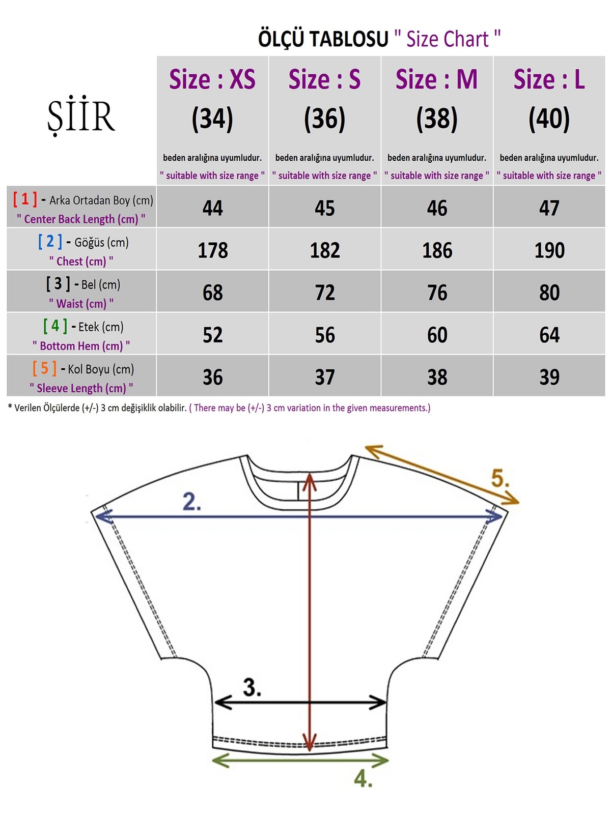 Şiir Wonsa Slim Fit Bele Oturan Geniş Kollu Doğal Viskon Karışımlı Diagonal Jakar Top & Kadın Bluz - - Görsel 2