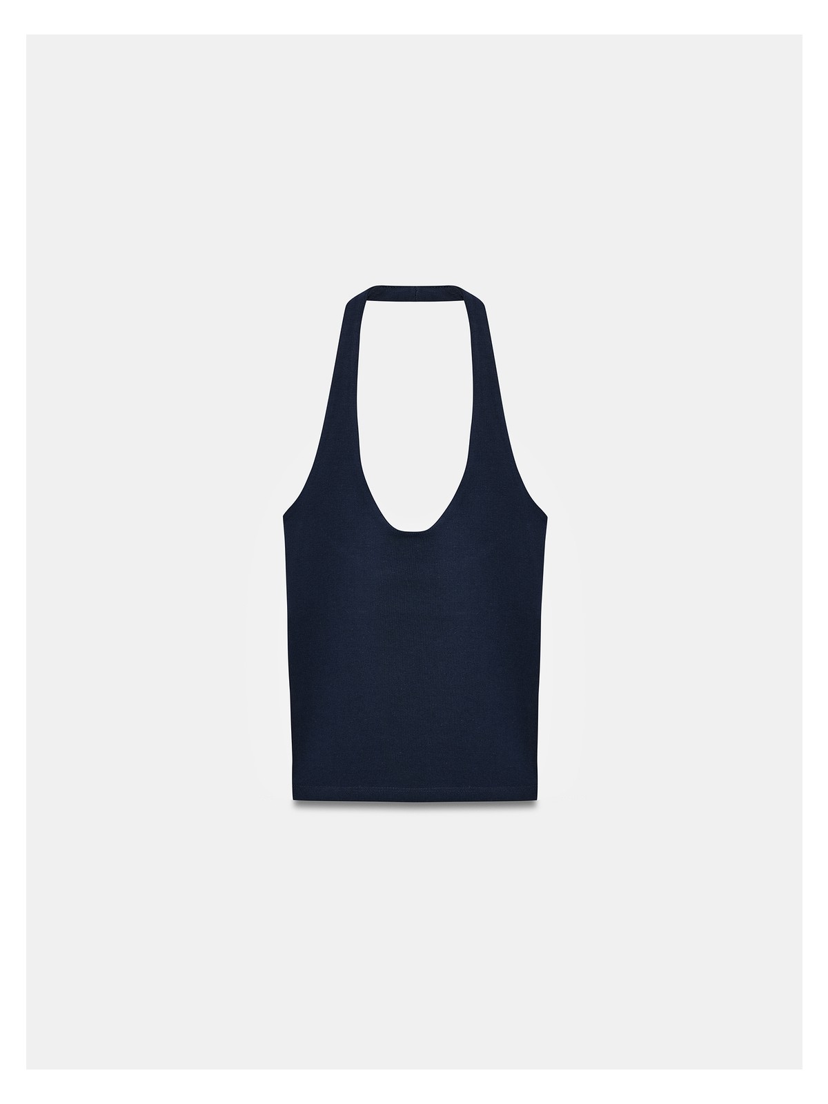 Dilvin 21052 Halter Yaka Top-K.lacivert - Görsel 5