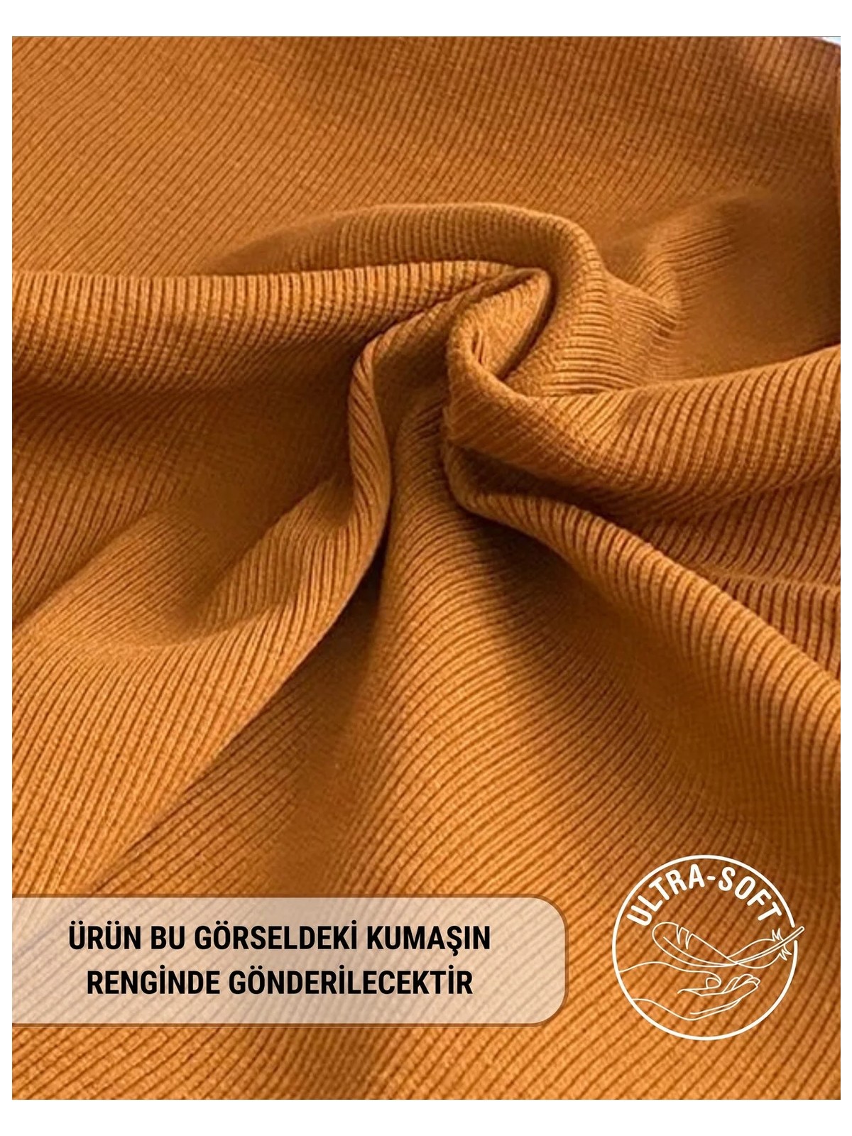 Alya Underwear Kaşkorse Yarım Boğazlı Body Sweatshirt, Kahverengi - Görsel 5