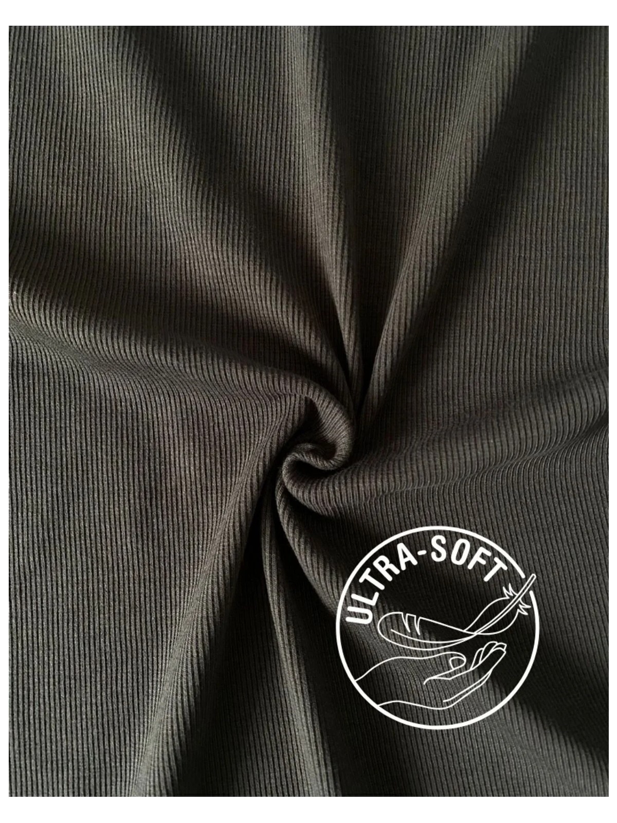 Alya Underwear Kaşkorse Yarım Boğazlı Body Sweatshirt, Okaliptus - Görsel 5