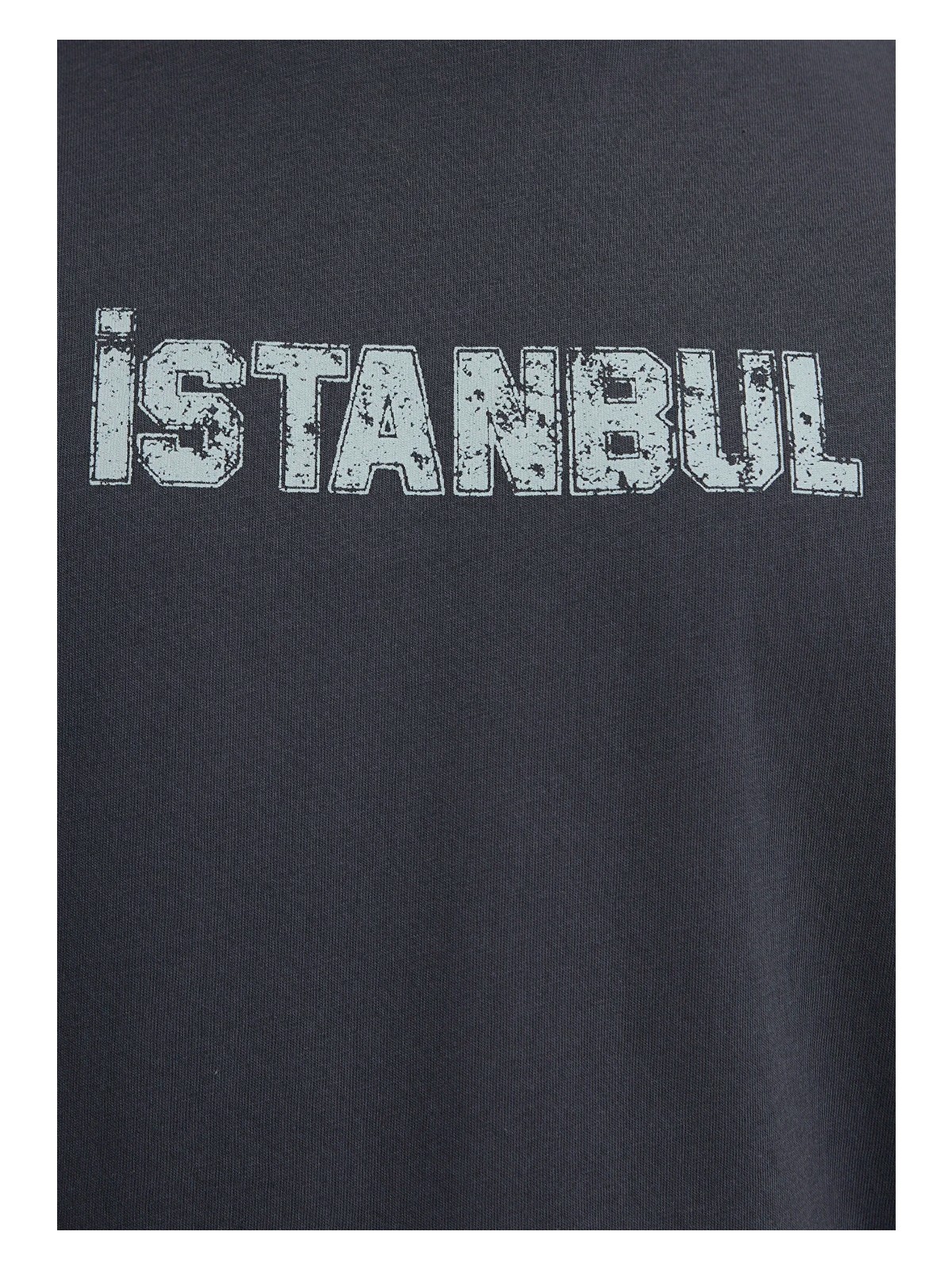 Mavi Istanbul Baskılı Antrasit Tişört 0613593-80106 - Görsel 8