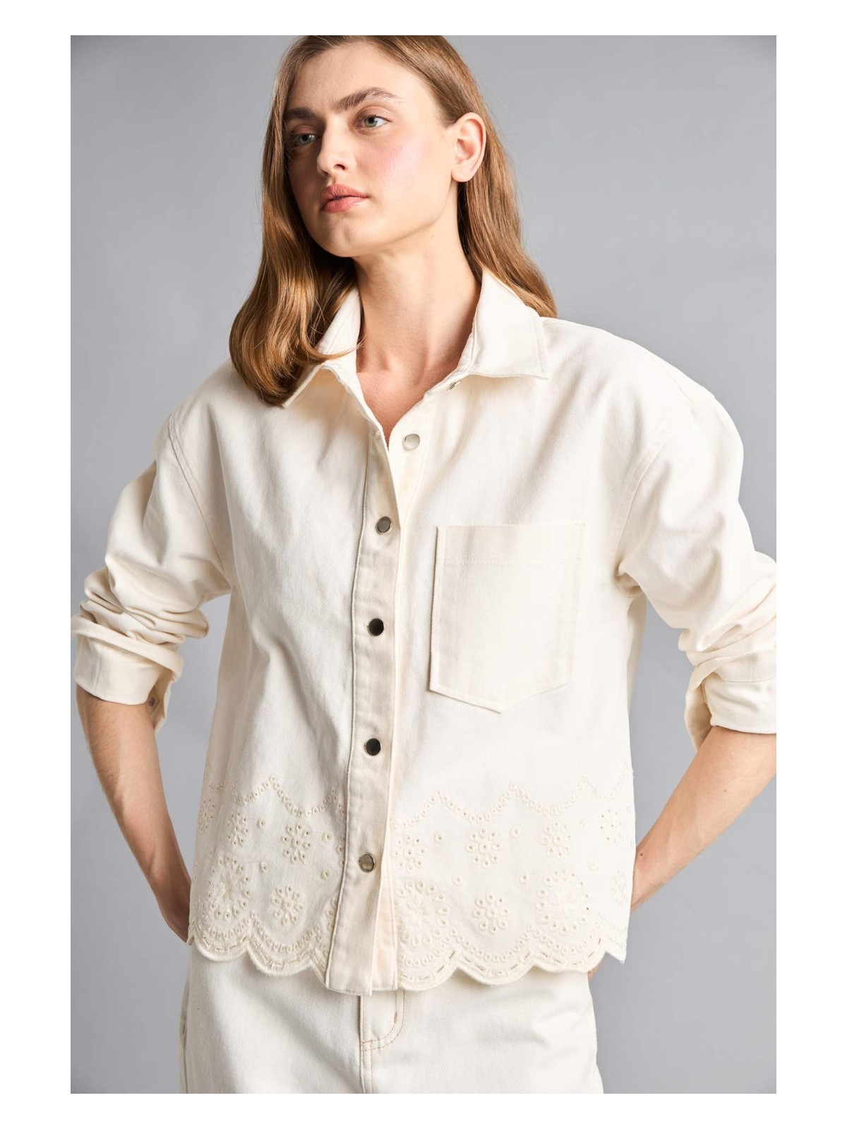 DeFacto Regular Fit Gömlek Yaka Gabardin Blazer Ceket H2578AX26SM - Görsel 2