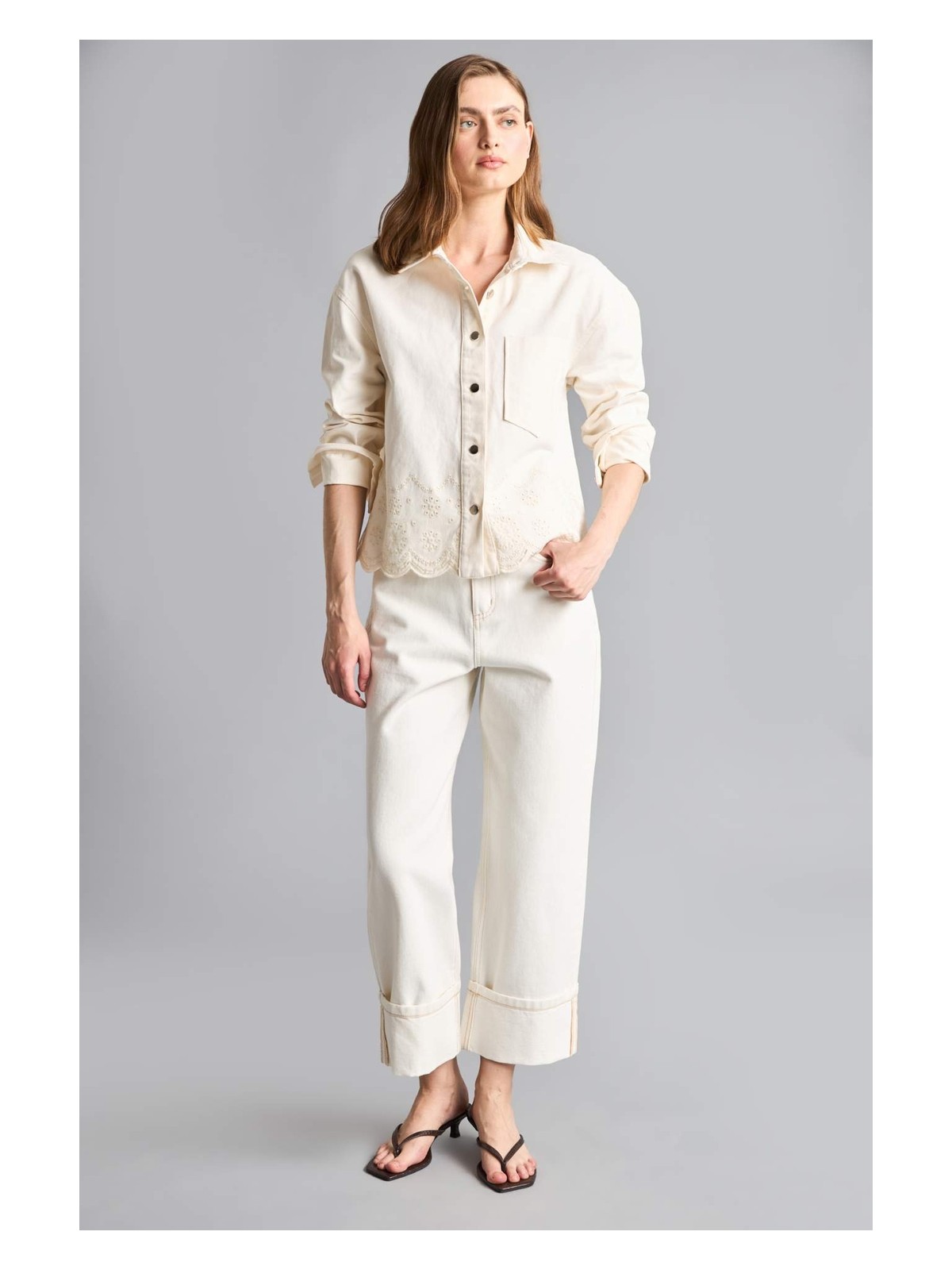 DeFacto Regular Fit Gömlek Yaka Gabardin Blazer Ceket H2578AX26SM - Görsel 3