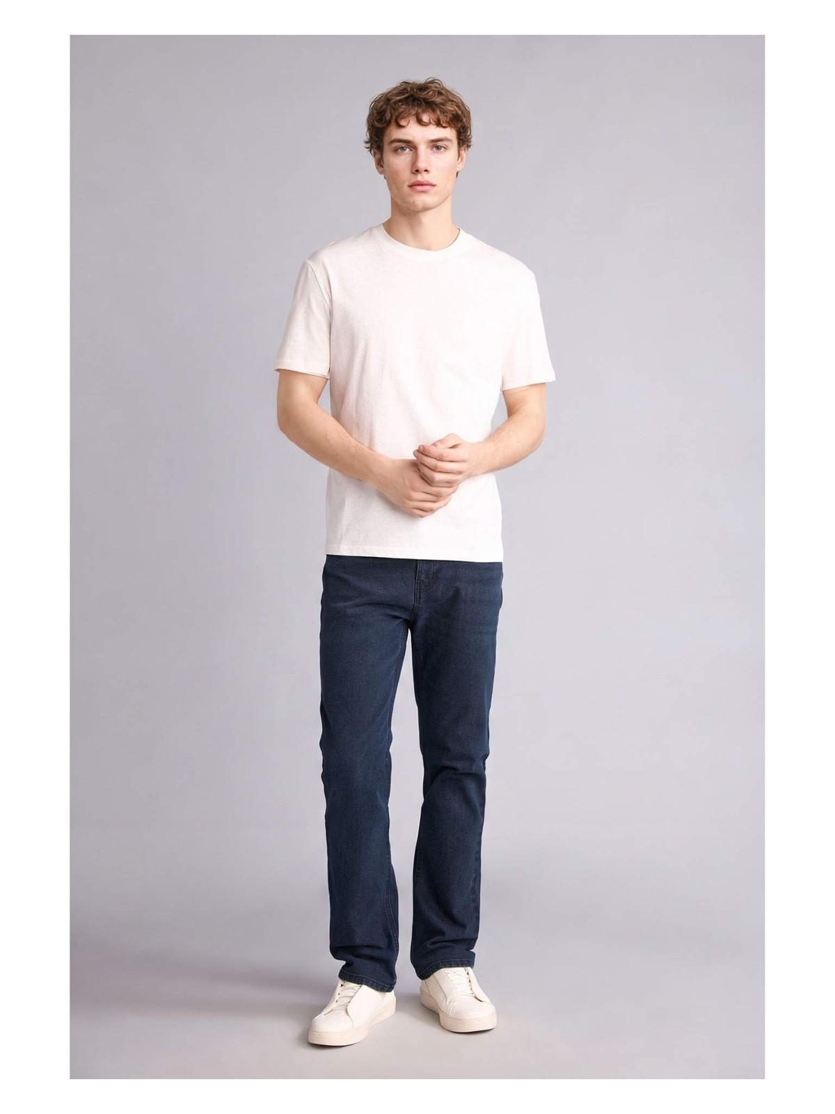 DeFacto New Regular Fit %100 Pamuk Basic Tişört V7699AZ26SP - Görsel 2