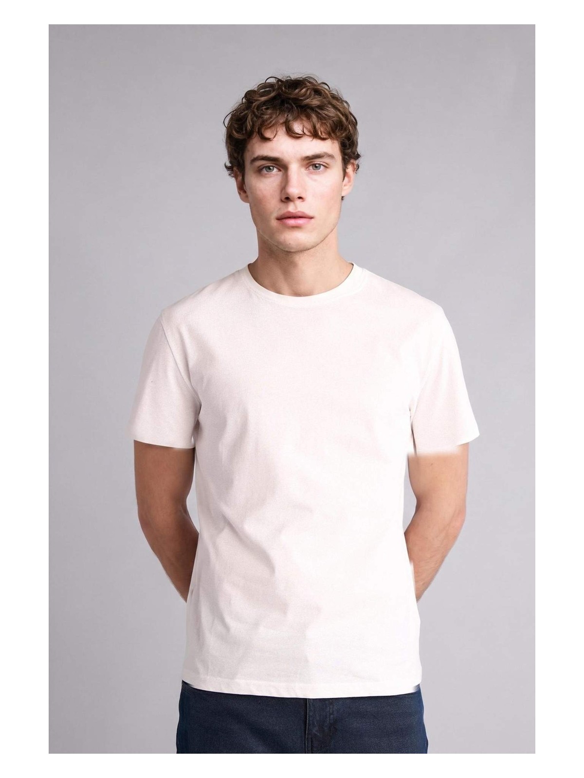 DeFacto New Regular Fit %100 Pamuk Basic Tişört V7699AZ26SP - Görsel 3