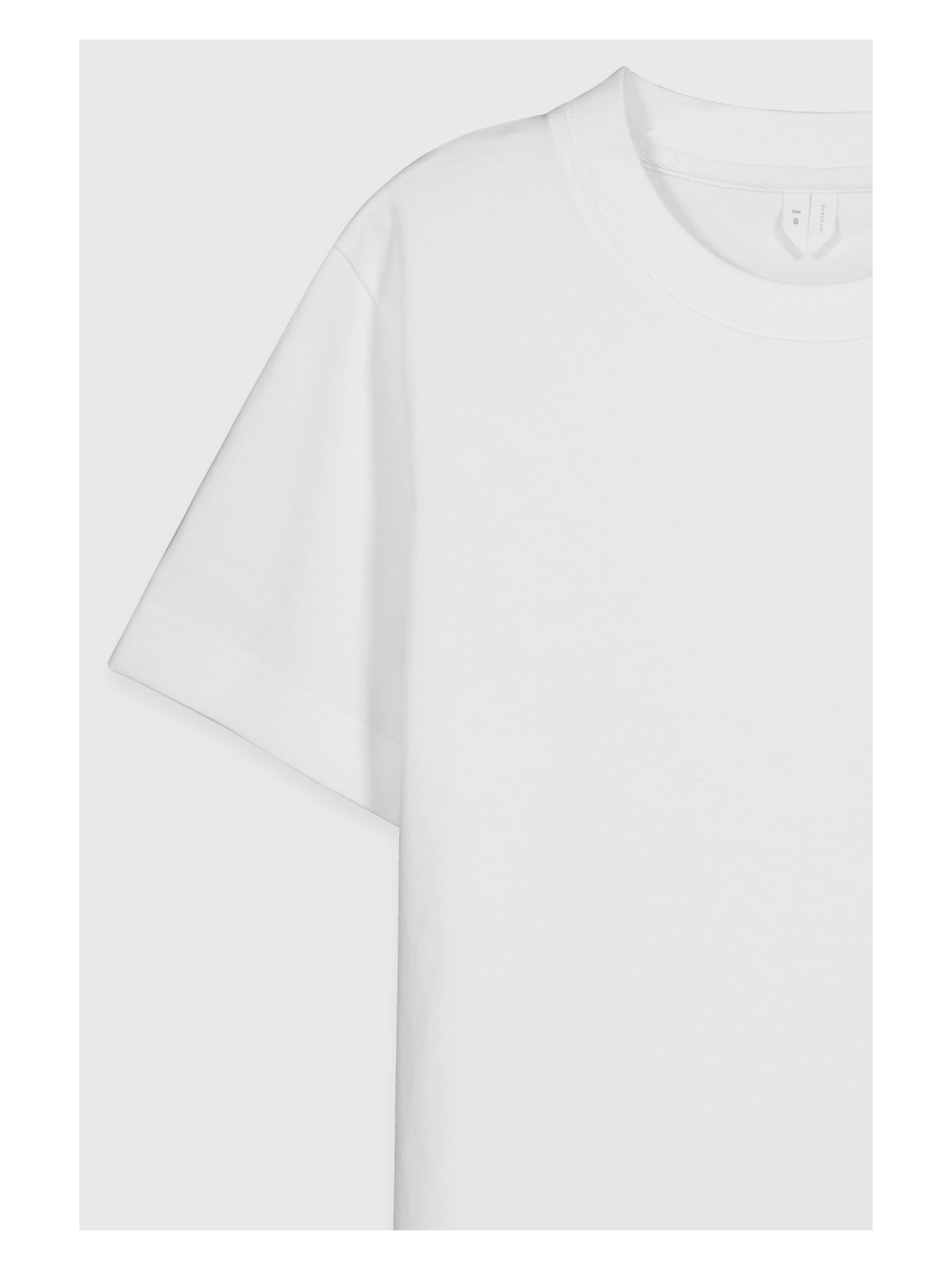Babokah Kadın Basic T-shirt Kısa Kol Günlük Tarz Beyaz %100 Supima Pamuk Interlok - Görsel 3