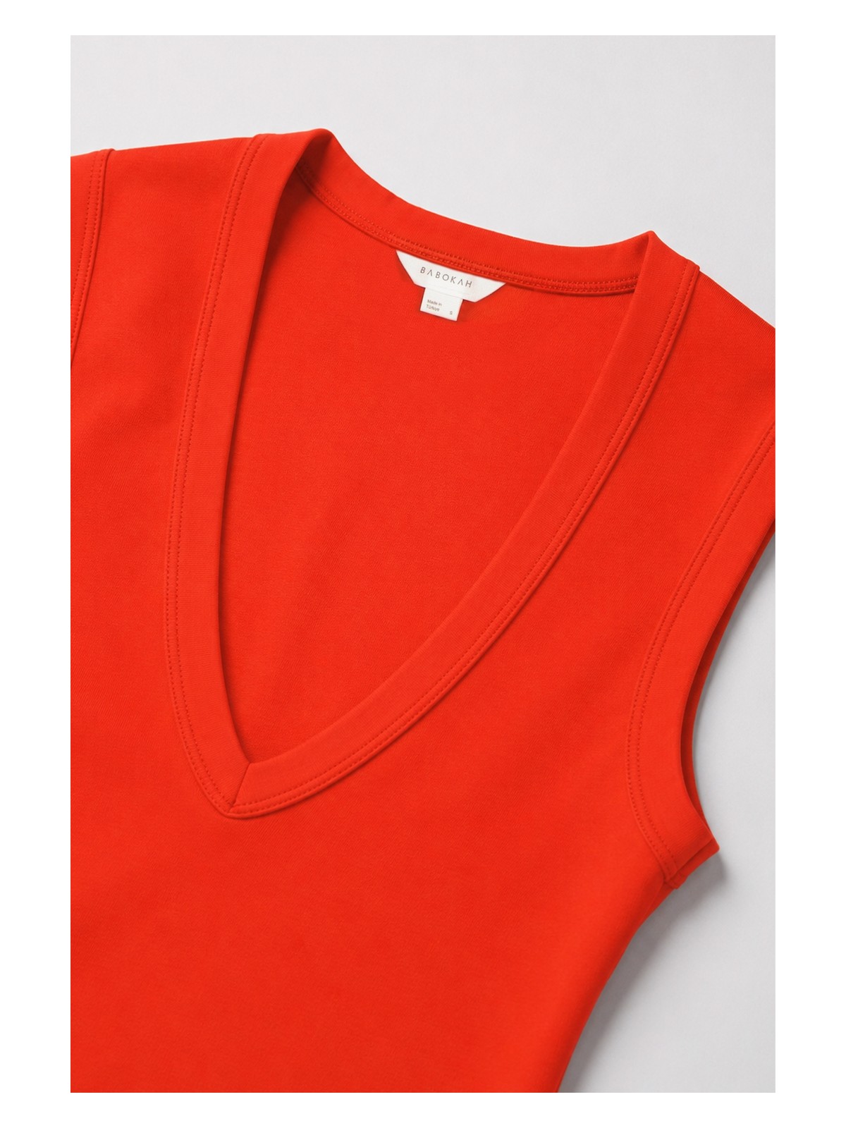 Babokah V Yaka Kolsuz Üst - Görsel 3