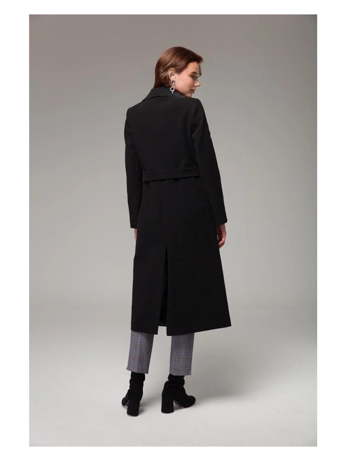 Barbora Tam Boy Kaşe Kaşmir Kaban - Görsel 3