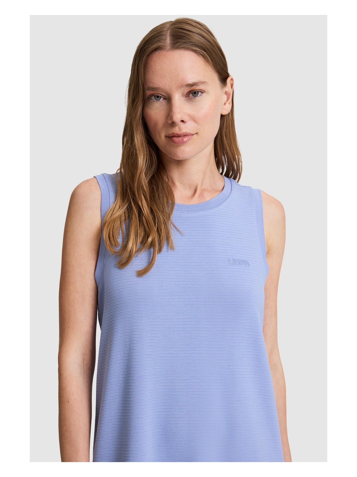 U.S. Polo Assn. Kadın Lavanta Örme Elbise 50323510-VR245 - Görsel 2