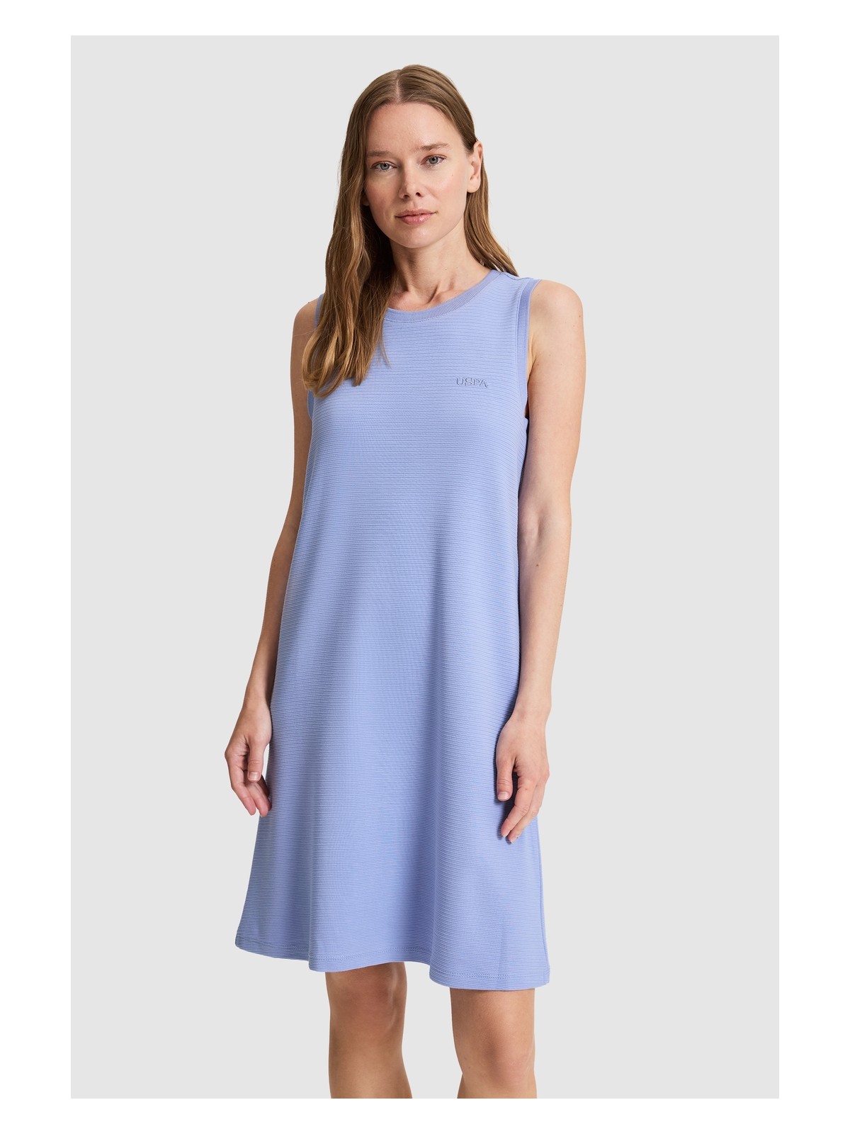U.S. Polo Assn. Kadın Lavanta Örme Elbise 50323510-VR245 - Görsel 4